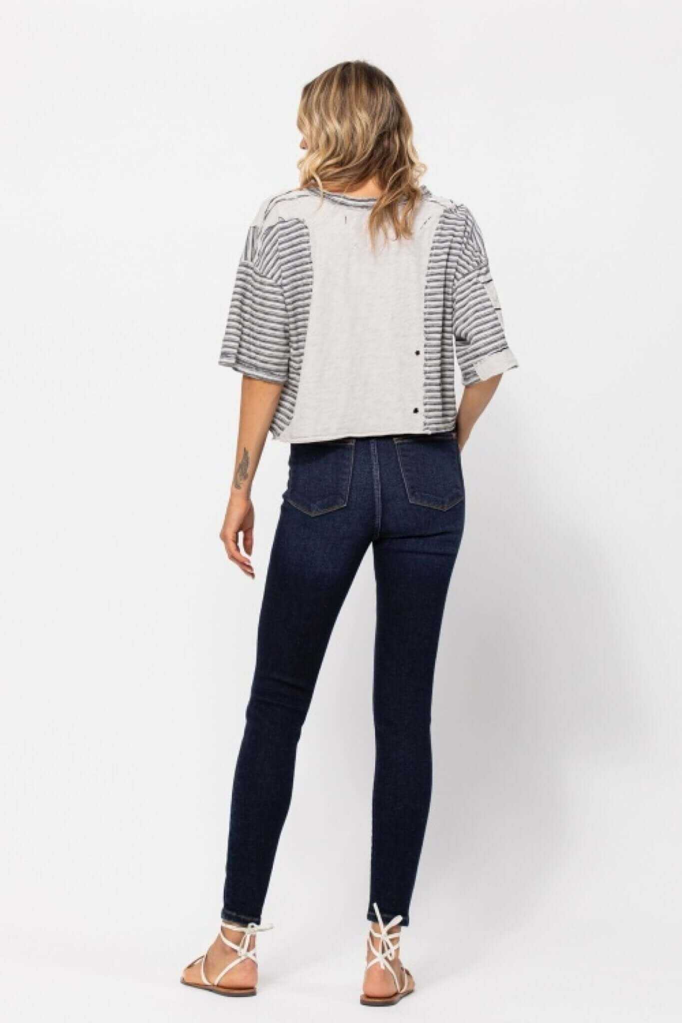 Judy Blue Jeans Classic Dark Wash High Rise Skinny