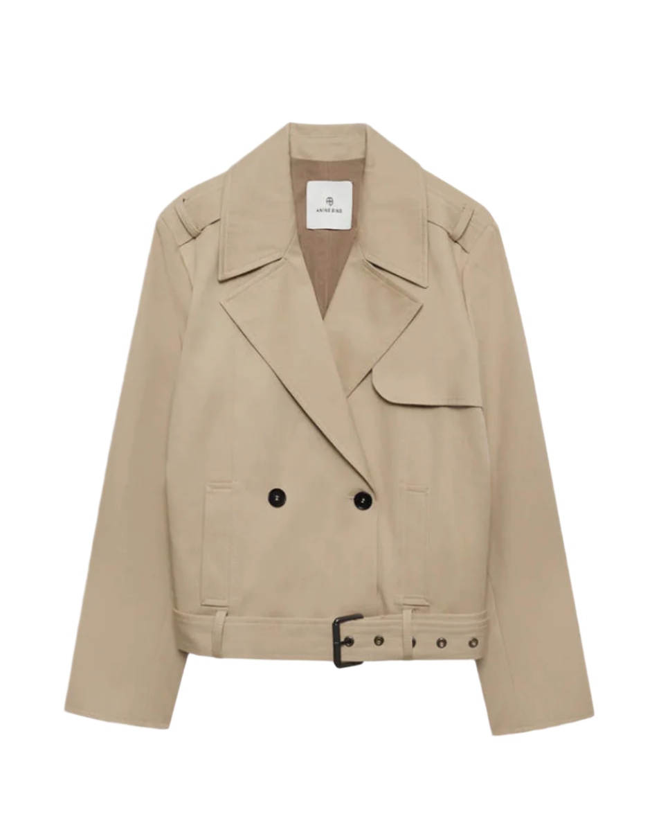 Anine Bing Greer Jacket in Taupe
