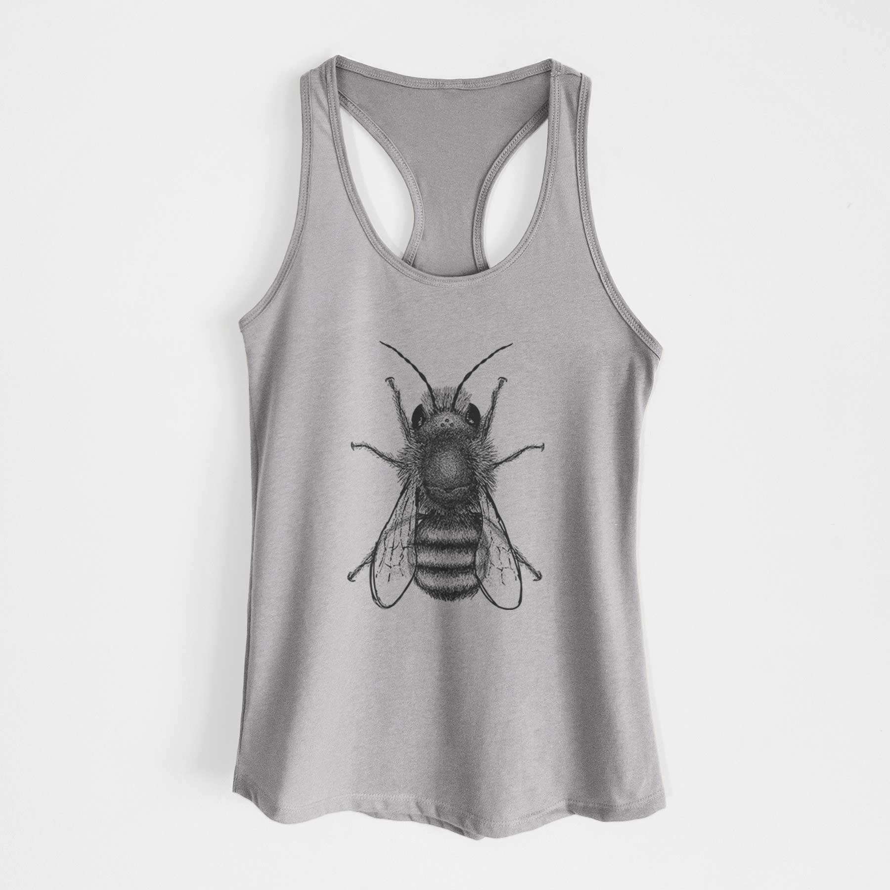 Osmia Bicornis - Red Mason Bee - Women's Racerback Tanktop