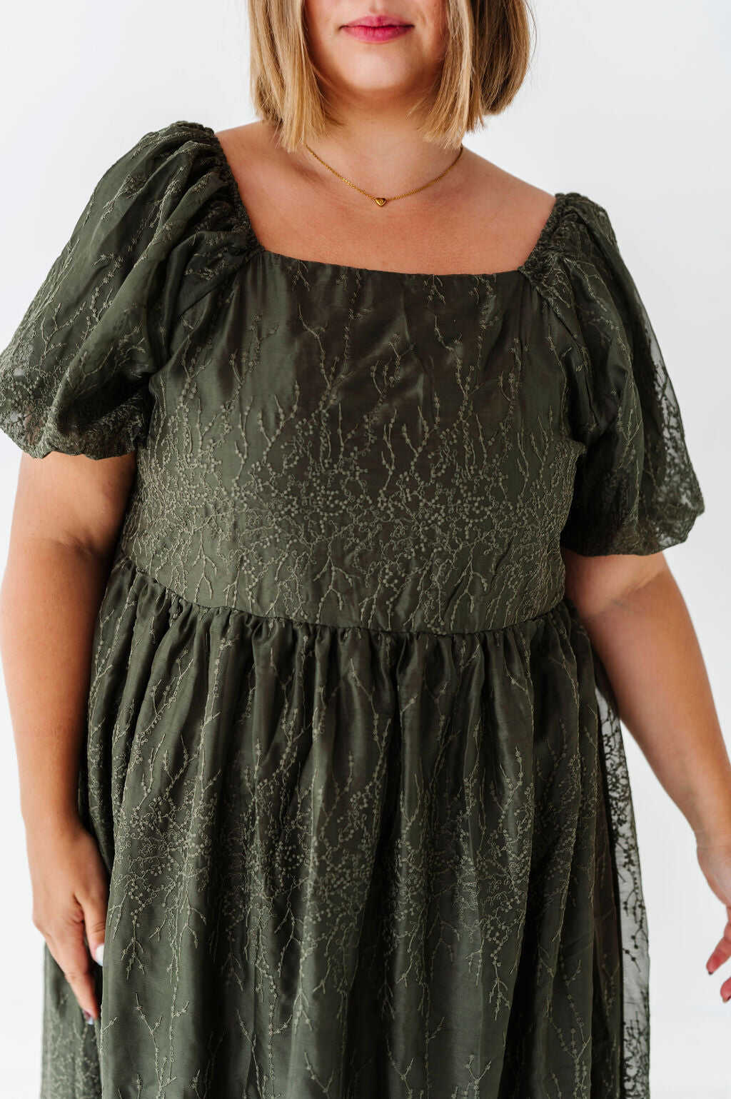 Blythe Embroidered Dress - Size 1XL, 2XL, & 3XL Left