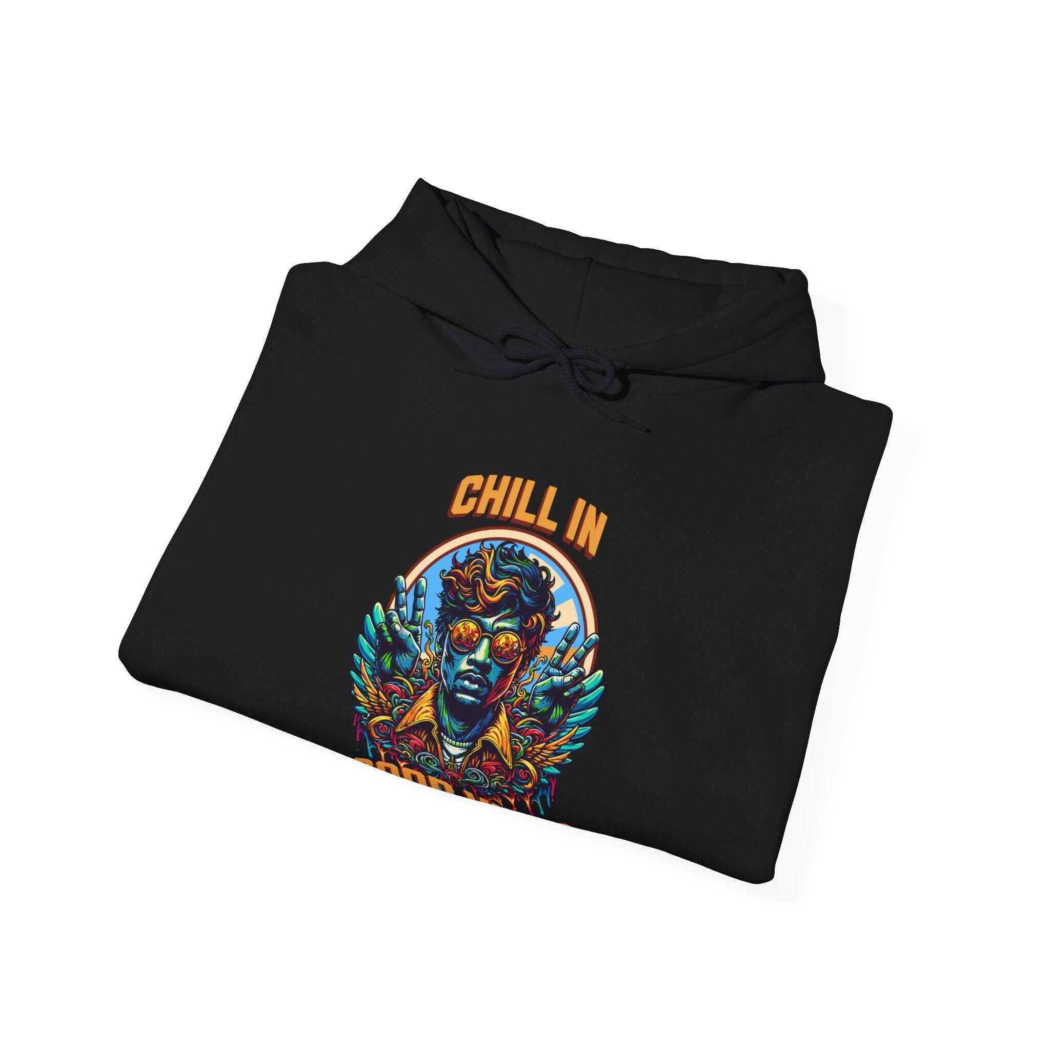 ZCKBDChill in good Vibes. Unisex Heavy Blend™ Hooded Sweatshirt