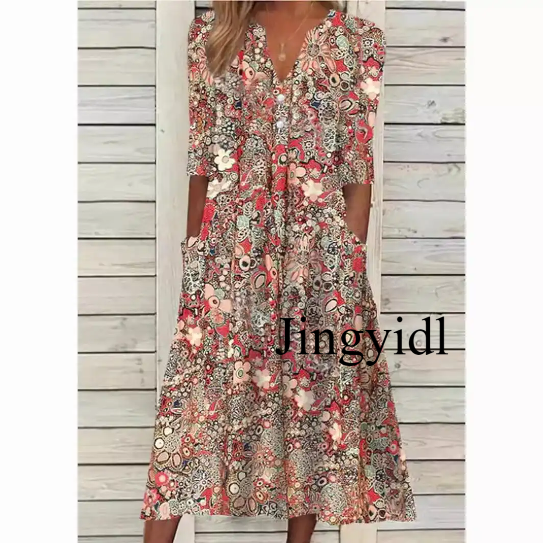 Jingyidl Vintage Style Women's Skirts