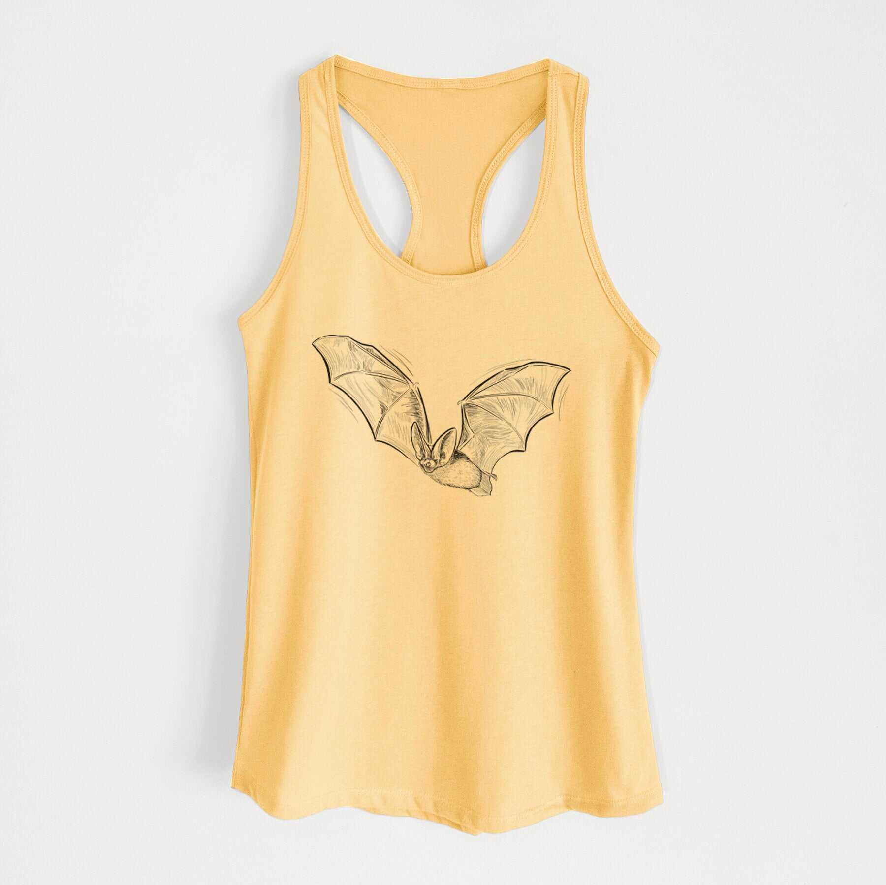 Spotted Bat - Euderma maculatum - Women's Racerback Tanktop