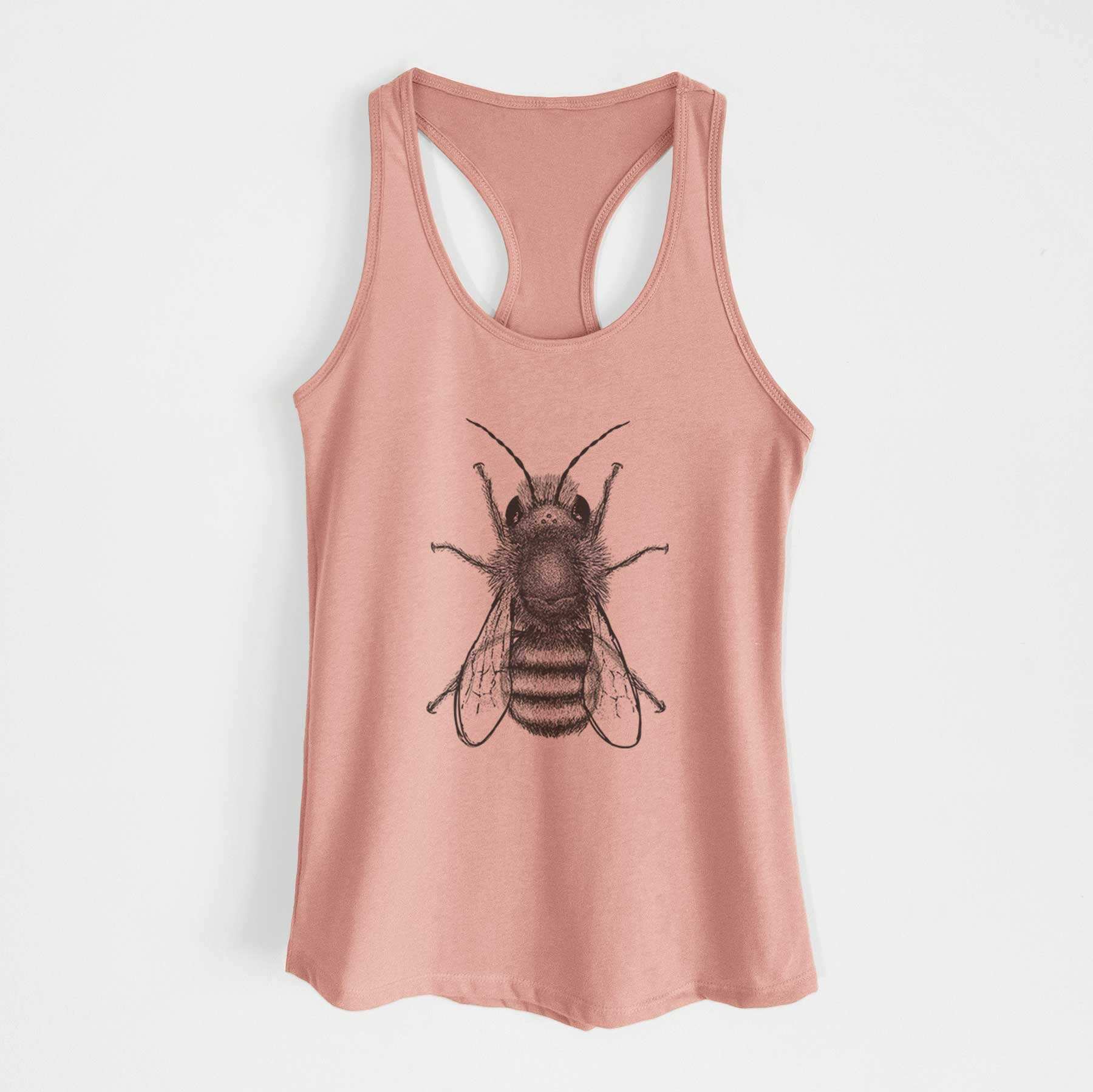 Osmia Bicornis - Red Mason Bee - Women's Racerback Tanktop