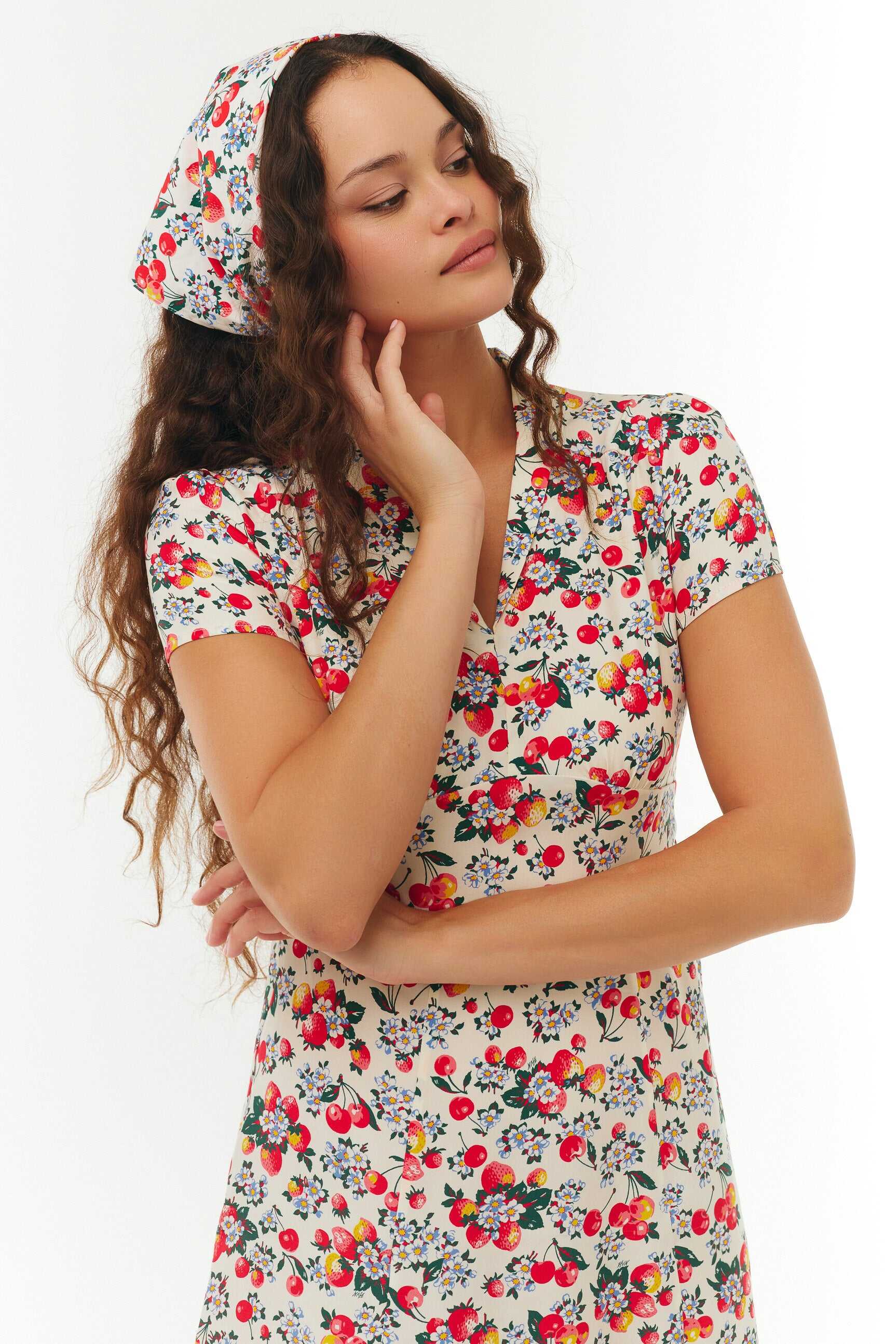 Silk Mini Morgan Dress