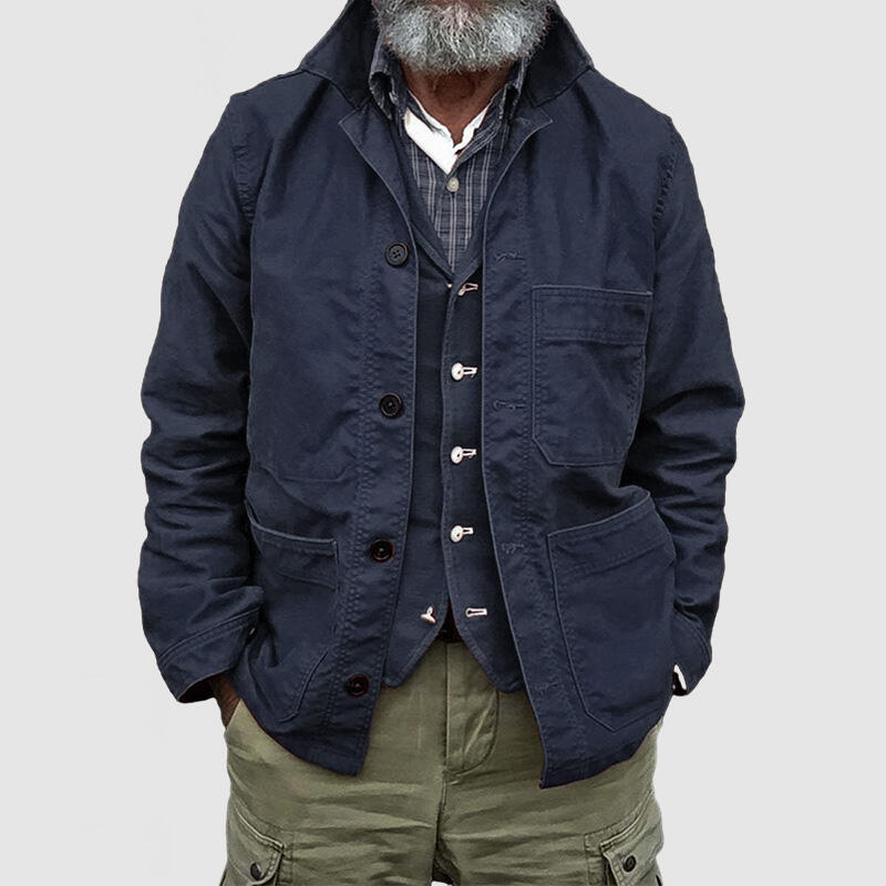 Men's Vintage Cotton Washed Jacket (NEW)