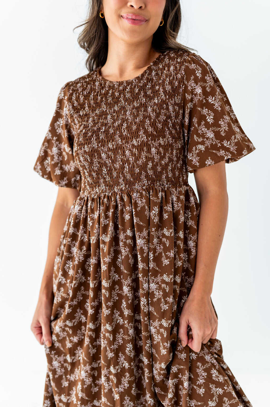 Mallory Smocked Dress - Size Small, 2X, & 3X Left