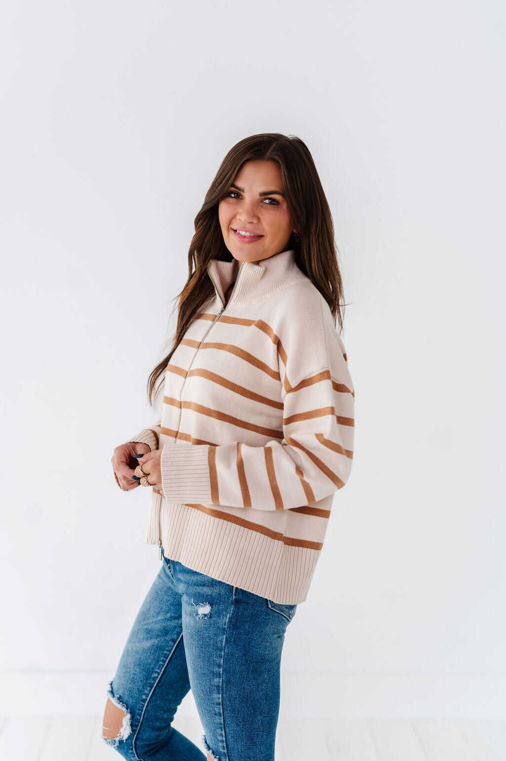 Sedona Zip Up Sweater - Size Small, Large, & XL Left