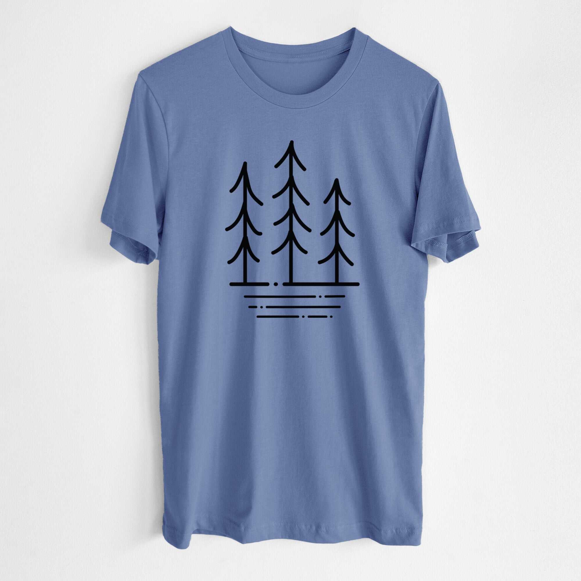 Three Trees - Lightweight 100% Cotton Unisex Crewneck