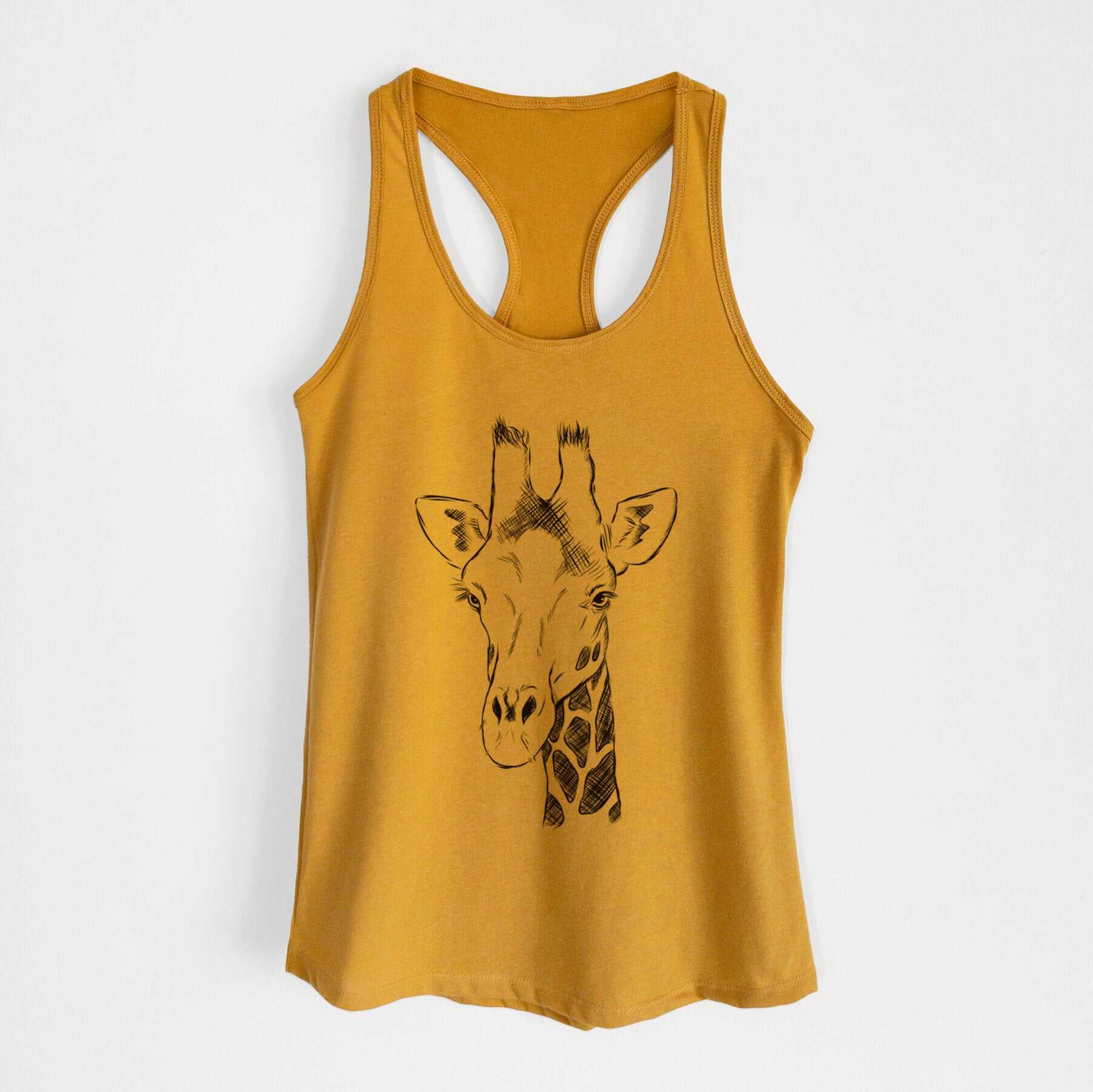 Southern Giraffe - Giraffa giraffa - Women's Racerback Tanktop