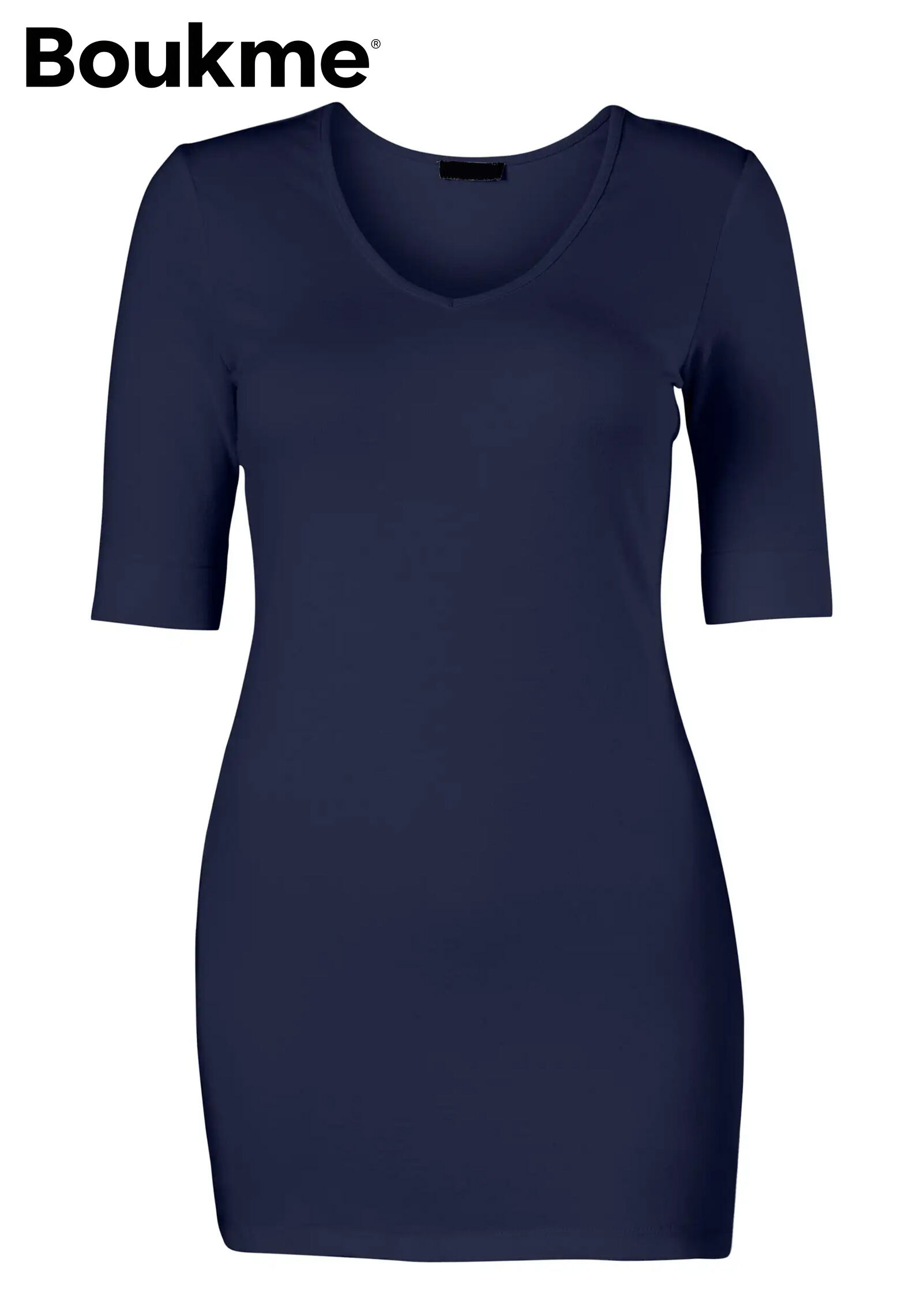 Long And Lean Tee - Navy