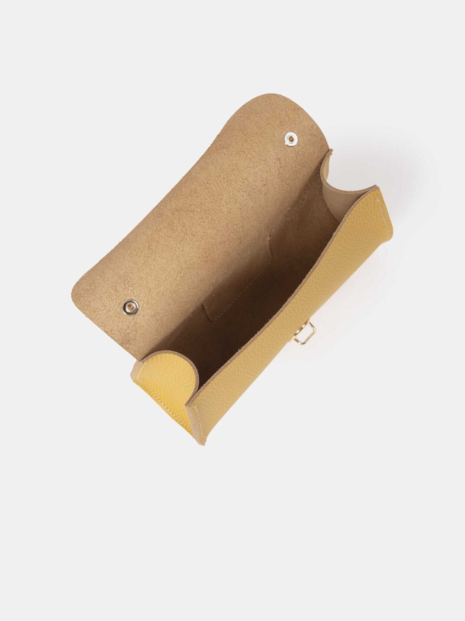 The Mini Poppy - Indian Yellow Matte Celtic Grain