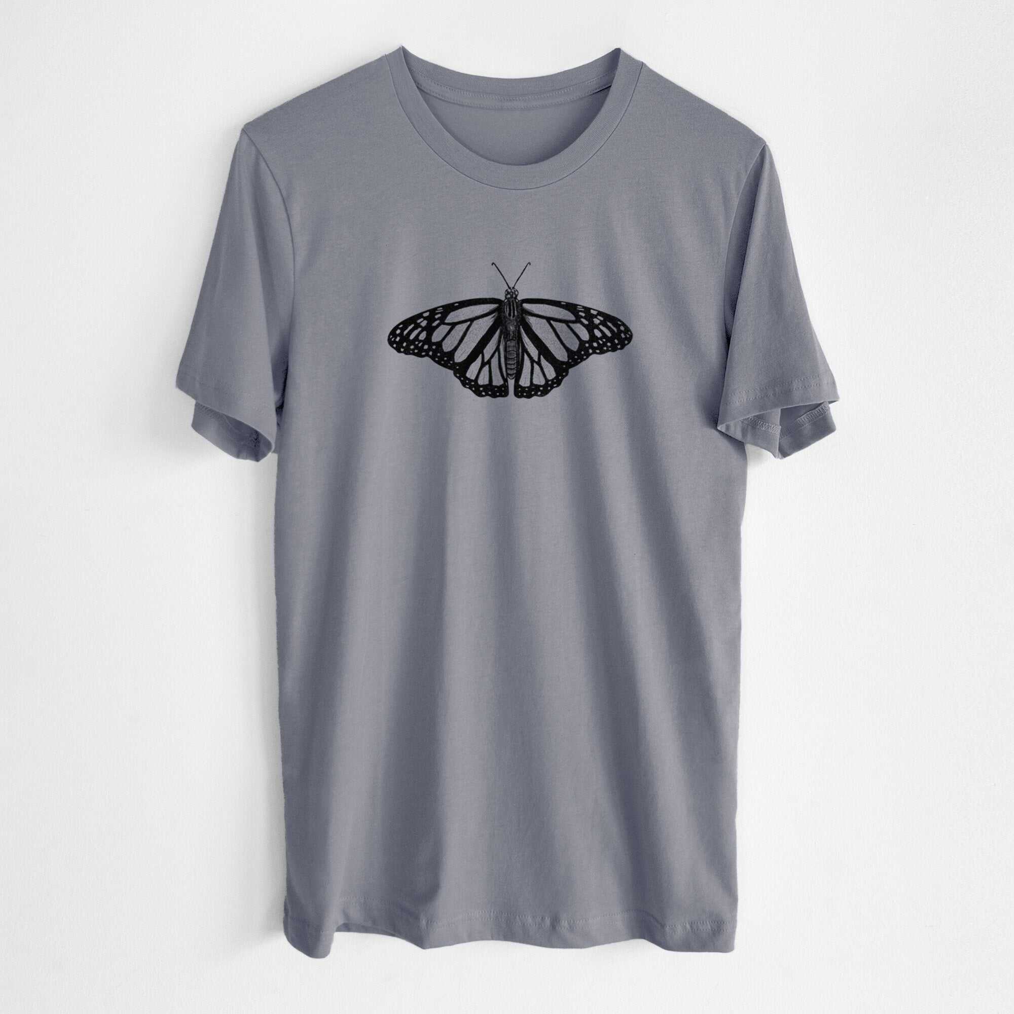 Danaus plexippus - Monarch Butterfly - Lightweight 100% Cotton Unisex Crewneck