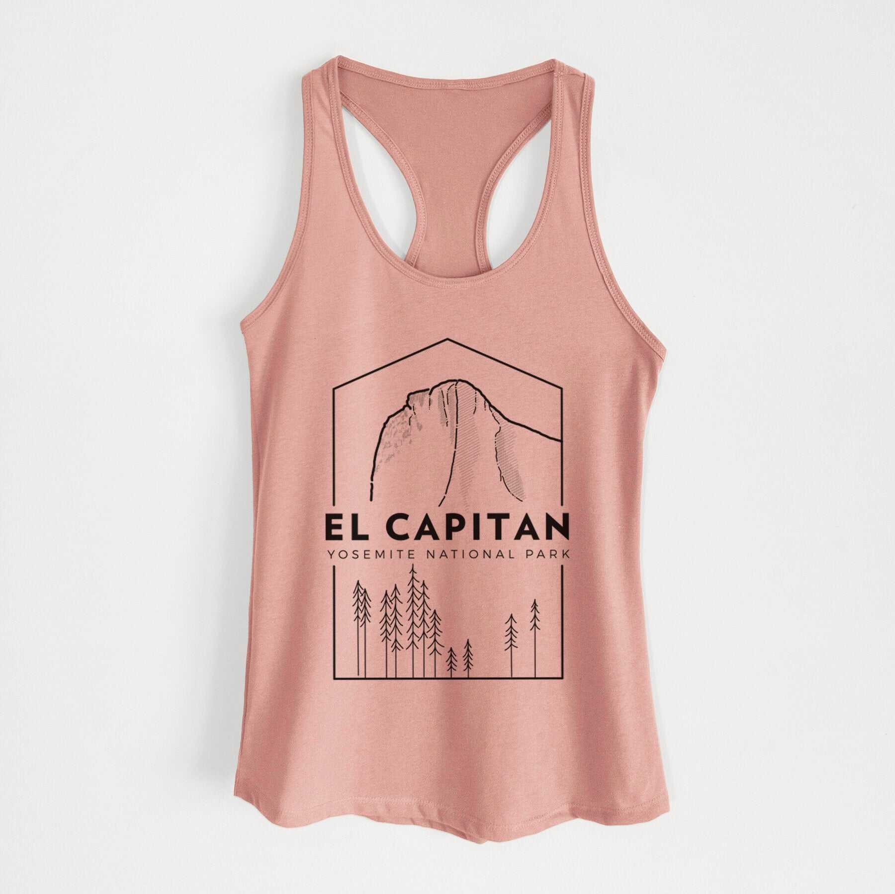 El Capitan - Yosemite National Park - Women's Racerback Tanktop