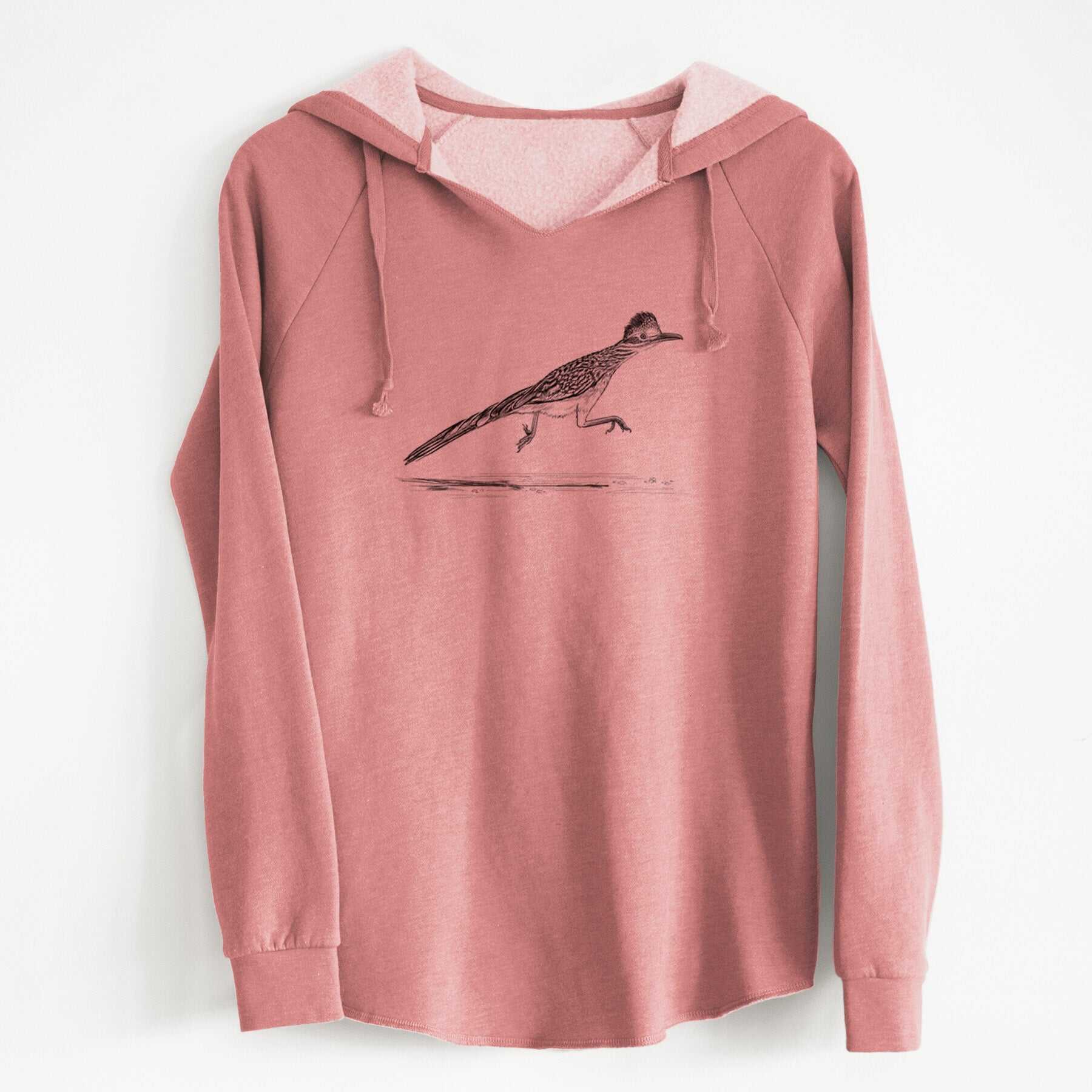 Greater Roadrunner - Geococcyx californianus - Cali Wave Hooded Sweatshirt