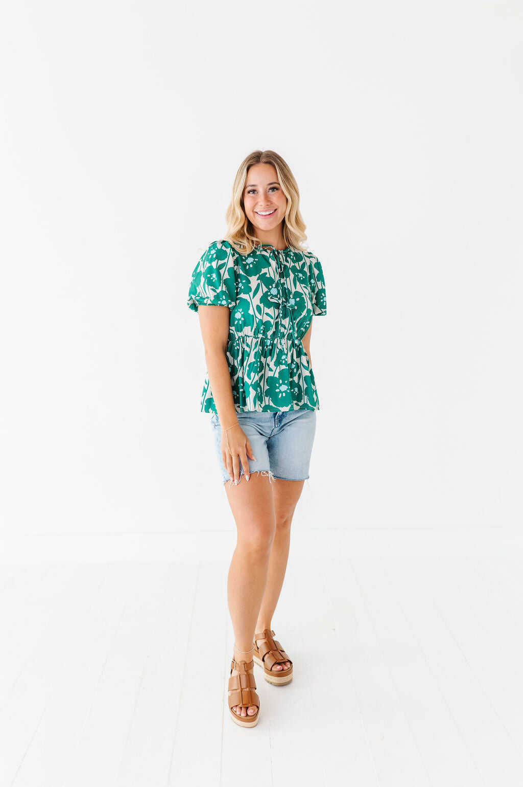 Evana Tie Blouse