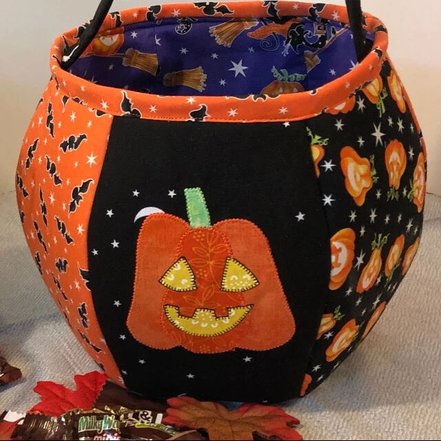 Halloween Trick or Treat Basket Template Set-With Instructions