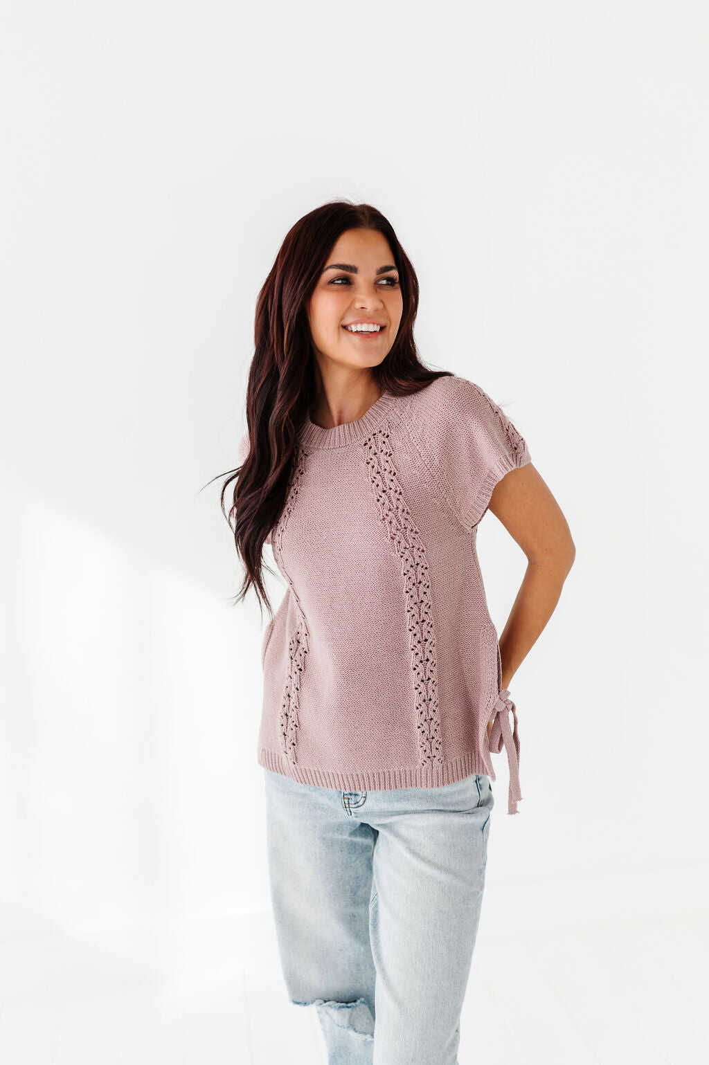 Devin Side Tie Top - Size Small Left