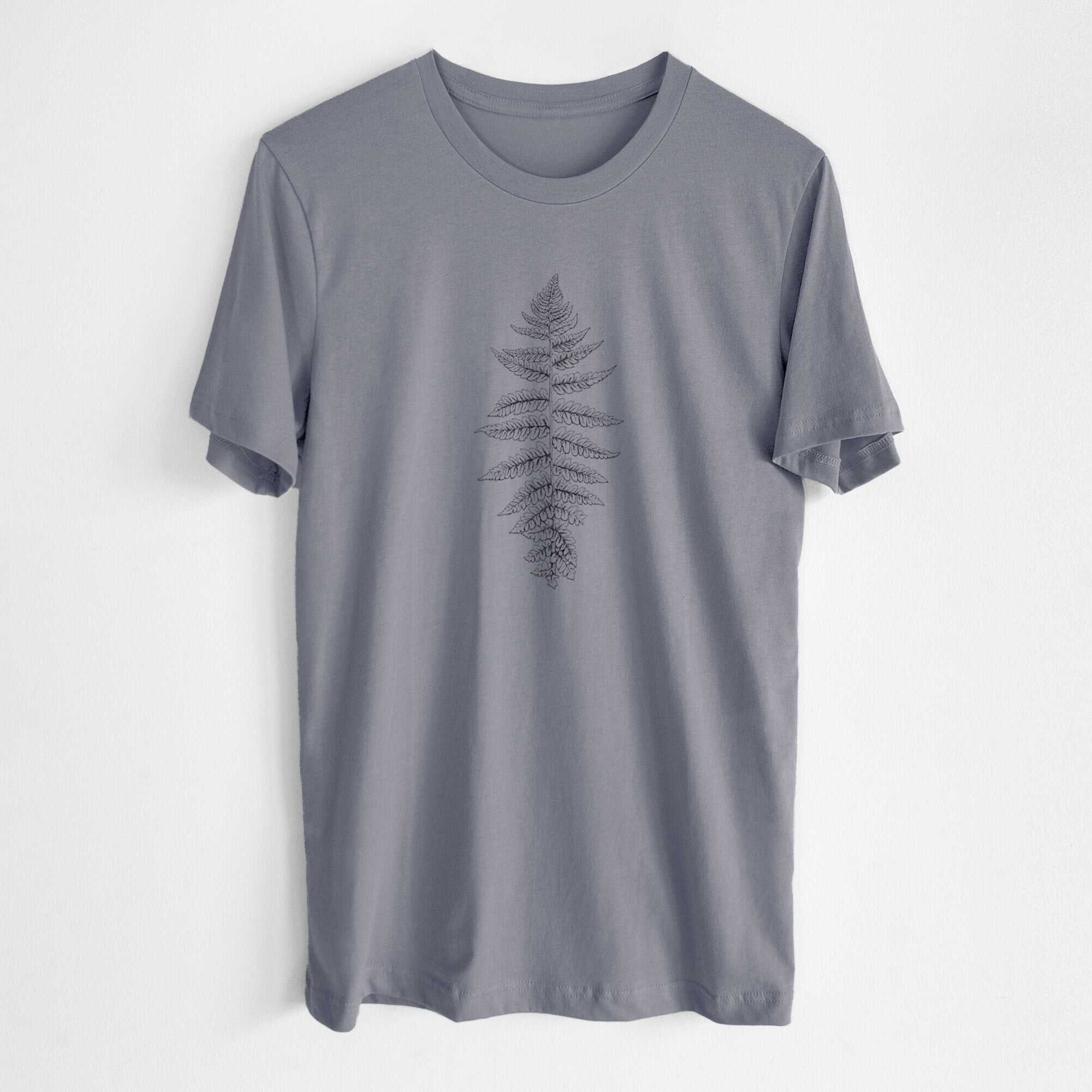 Athyrium filix femina - Lady Fern - Lightweight 100% Cotton Unisex Crewneck