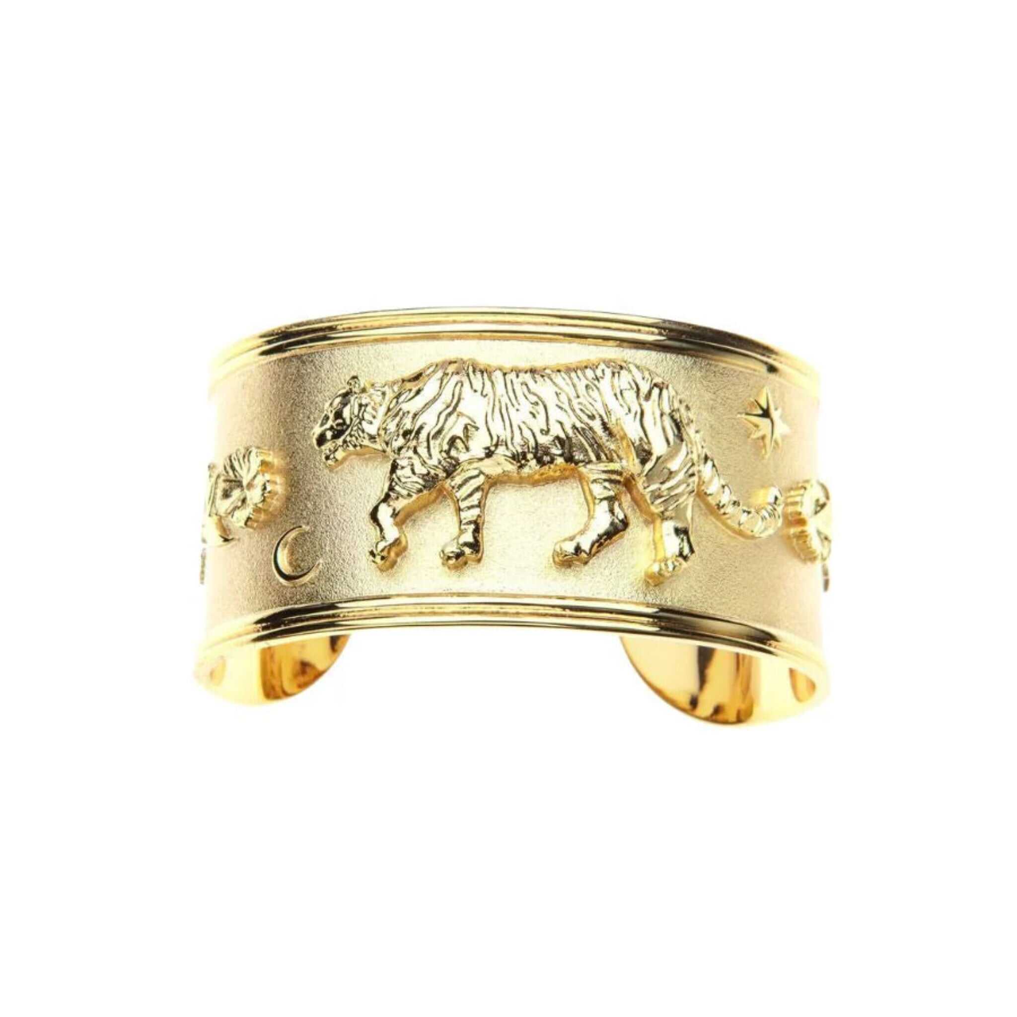 Jane Win STRONG Tiger Cuff Bracelet