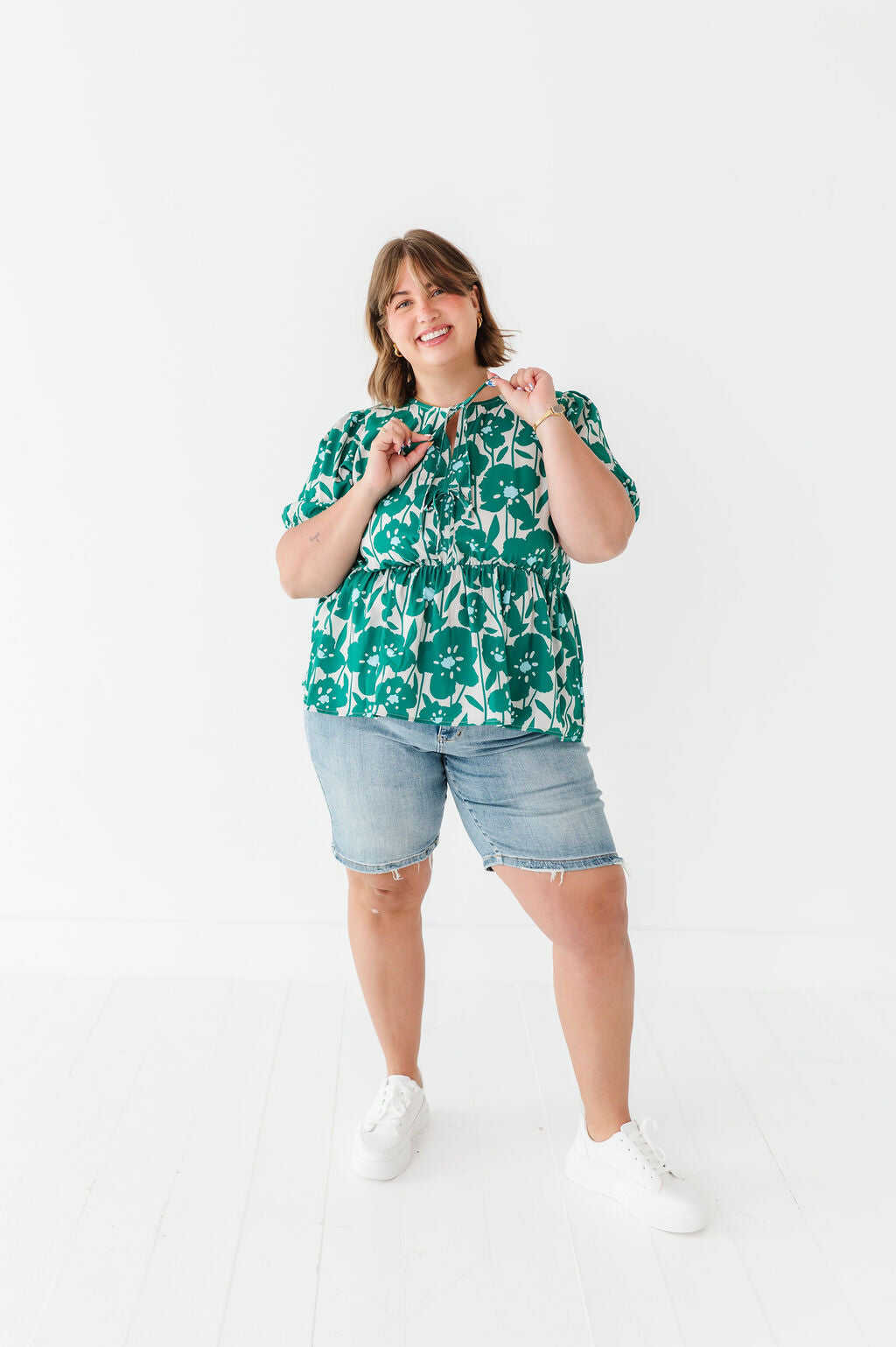 Evana Tie Blouse