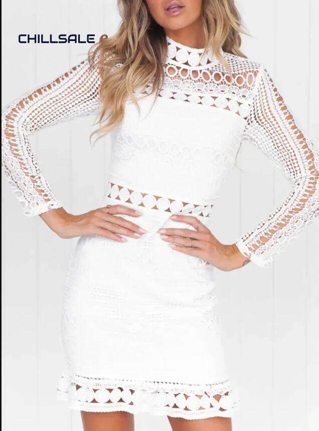 Riverdale Dress (White) - BEST SELLING
