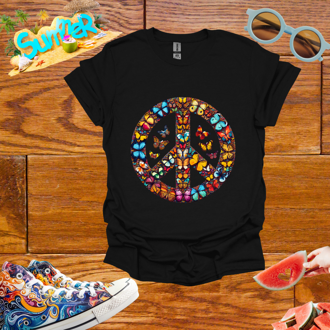 ZCKBDButterfly Peace T-Shirt