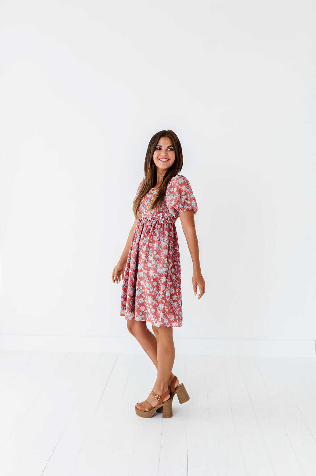 Kimberly Smocked Dress - Size 3X & 4X Left