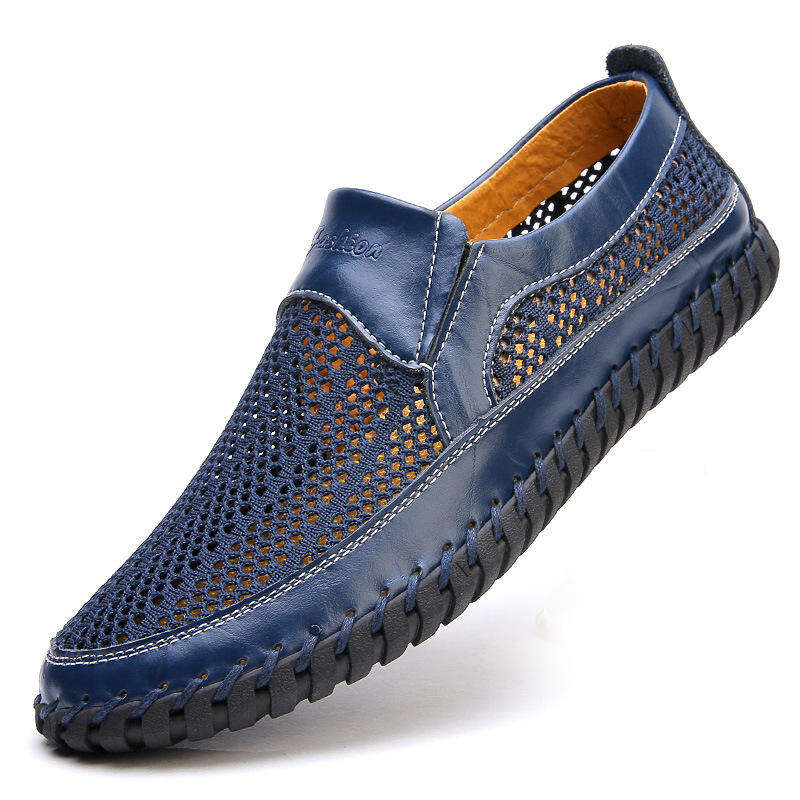 Men's Breathable Quick Drying Mesh Comfy Casual Slip on Loafers Water Shoes