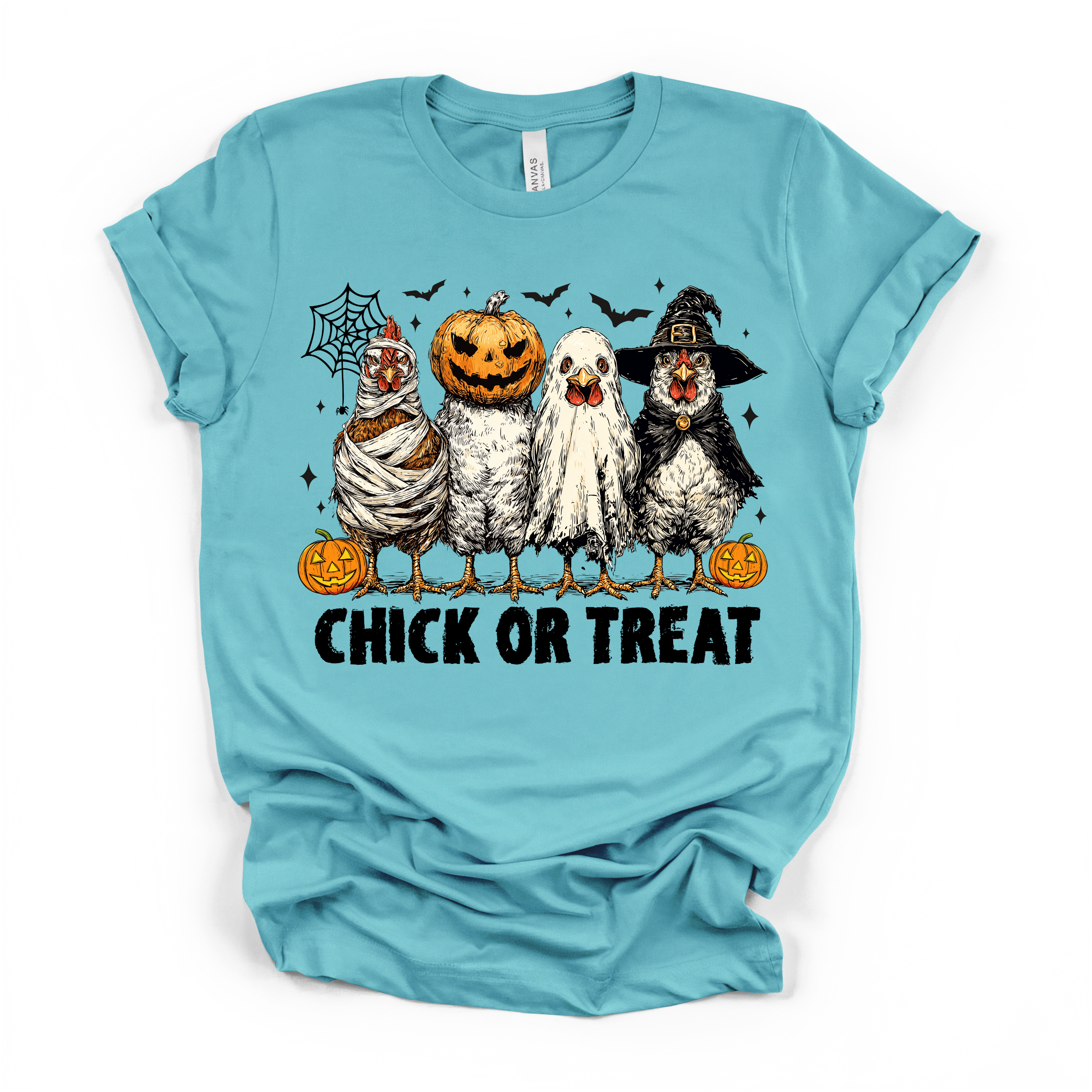 Chick Or Treat Halloween T Shirt