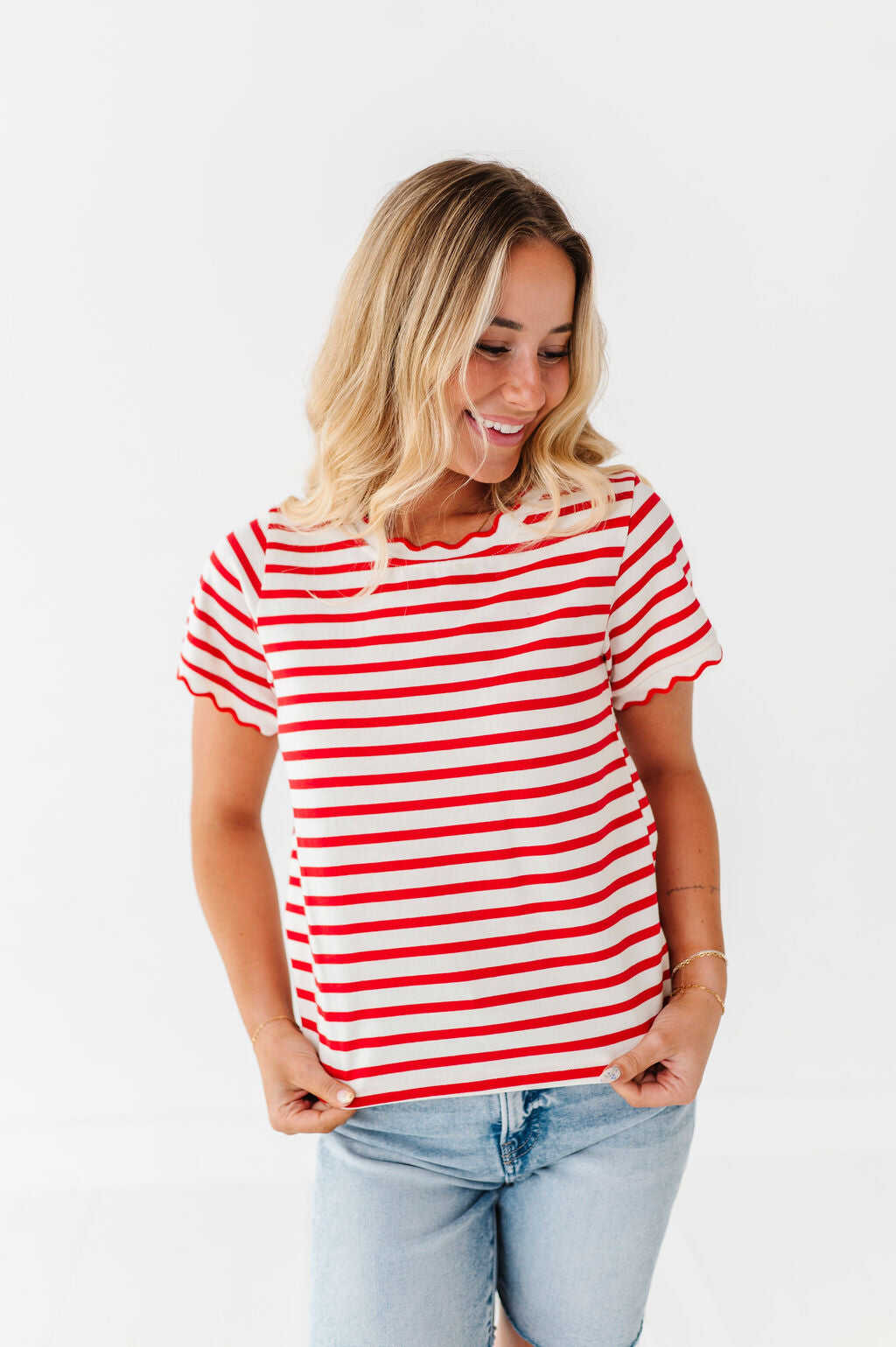 Lincoln Striped Top - Size 3XL Left
