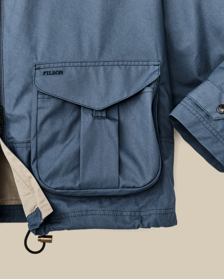 Filson Women's Aviator Short Work Jacket in Flag Blue