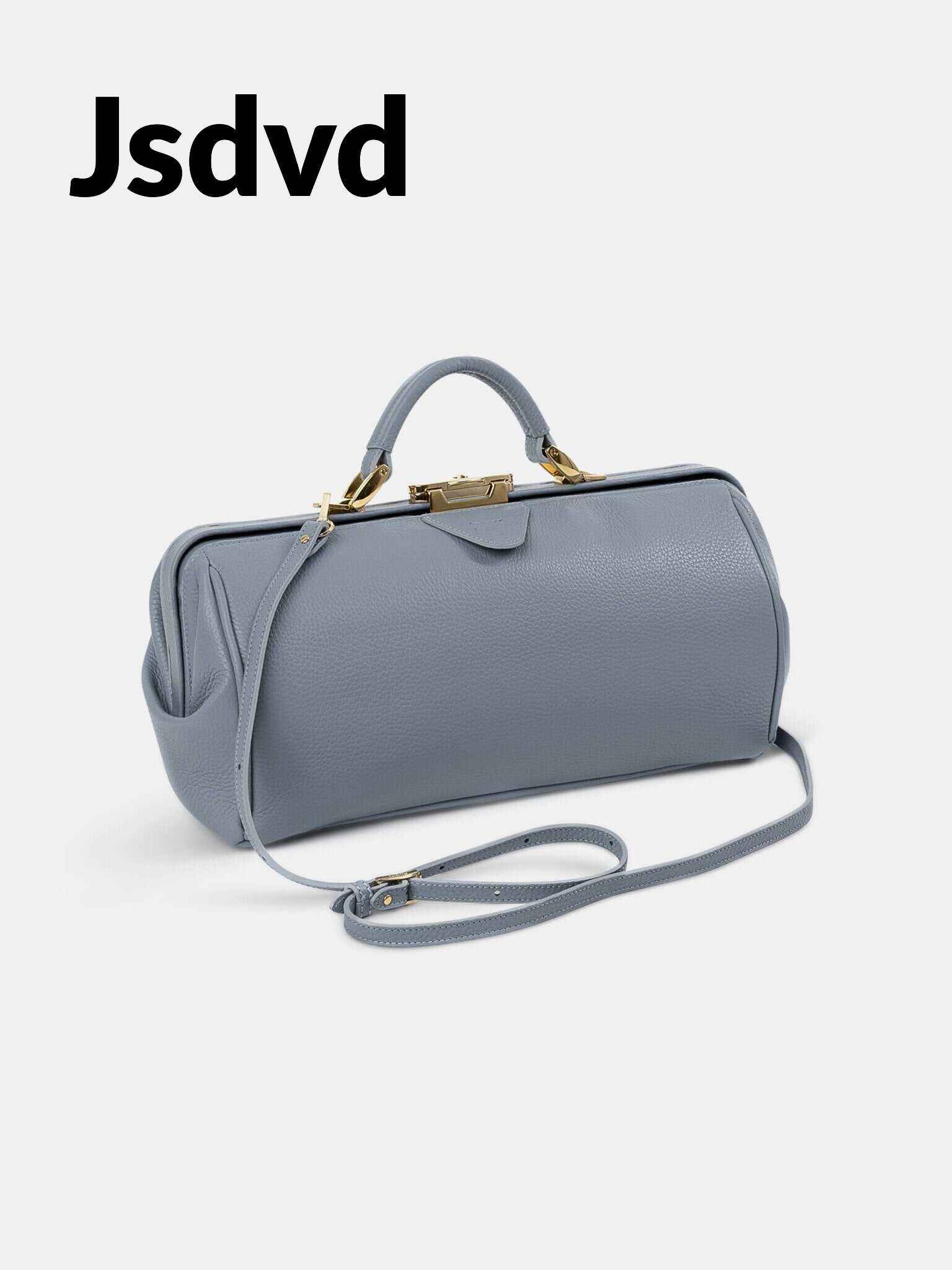 The Doctor's Bag -  French Grey Calf Grain
