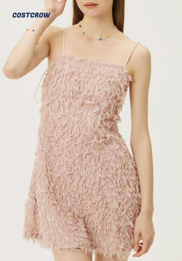 Liane Faux Feather Dress