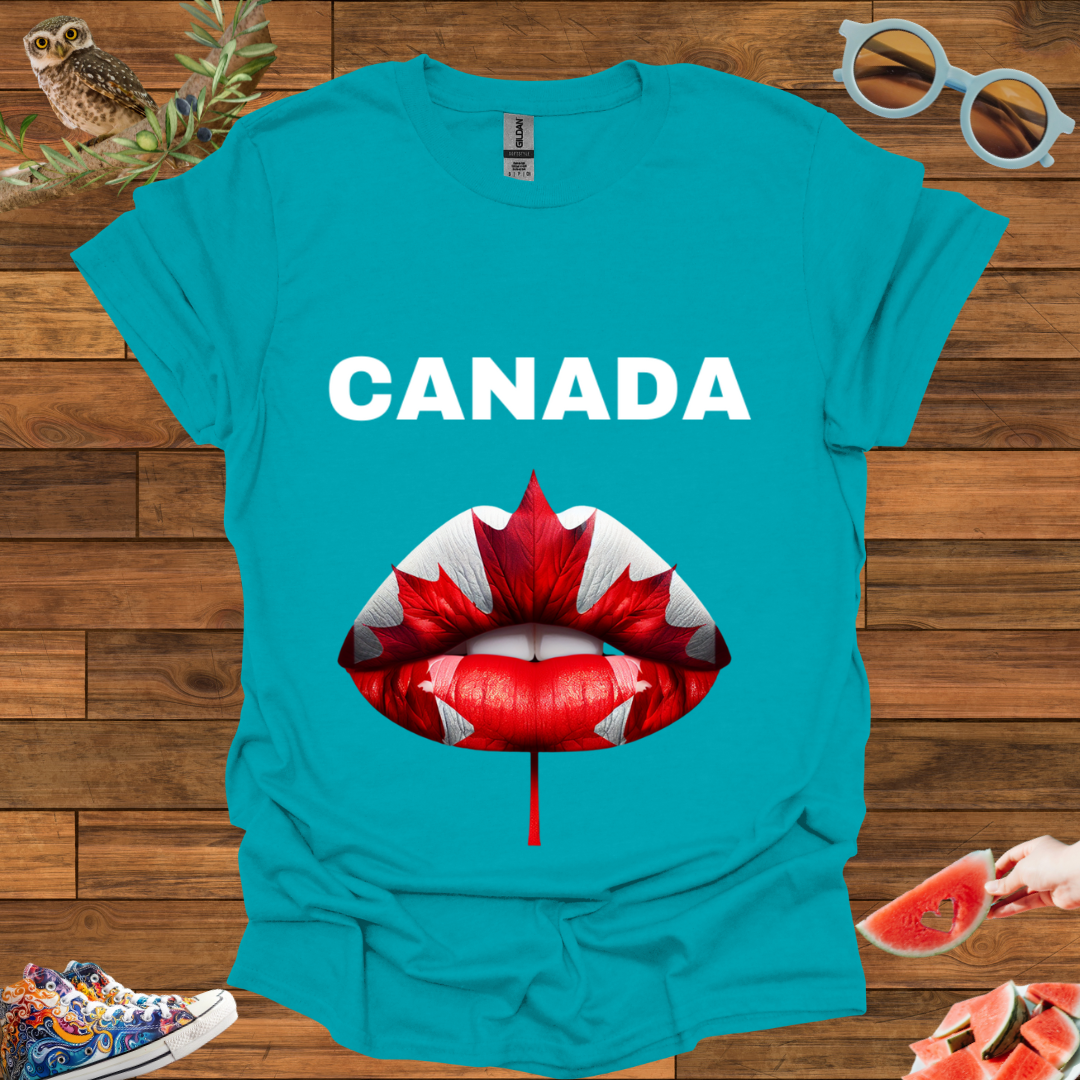 ZCKBDCanada lip T-Shirt