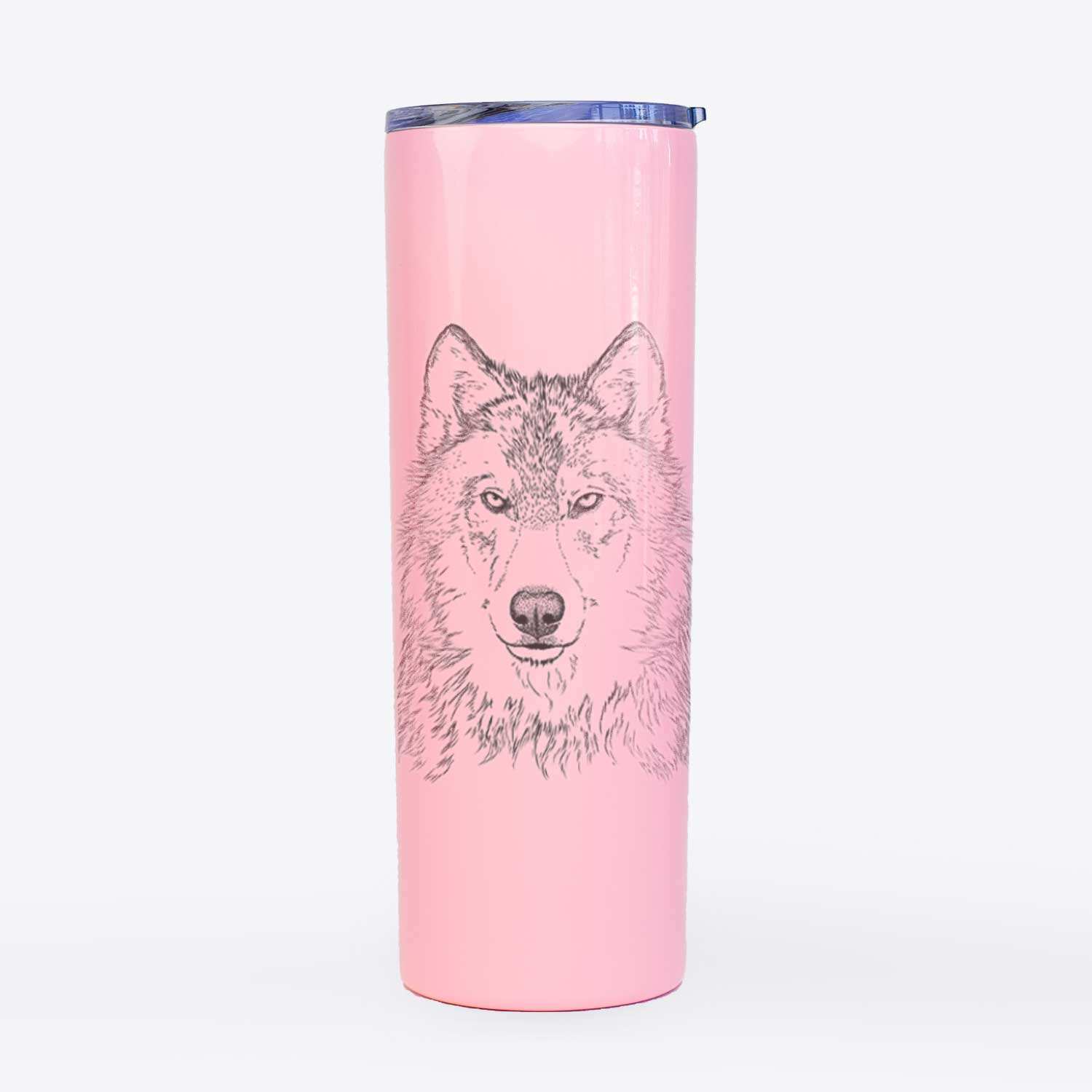 Grey Wolf - Canis lupus - 20oz Skinny Tumbler