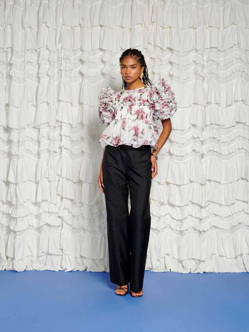 <b>DREAM</b> Alma Floral Ruffles Top