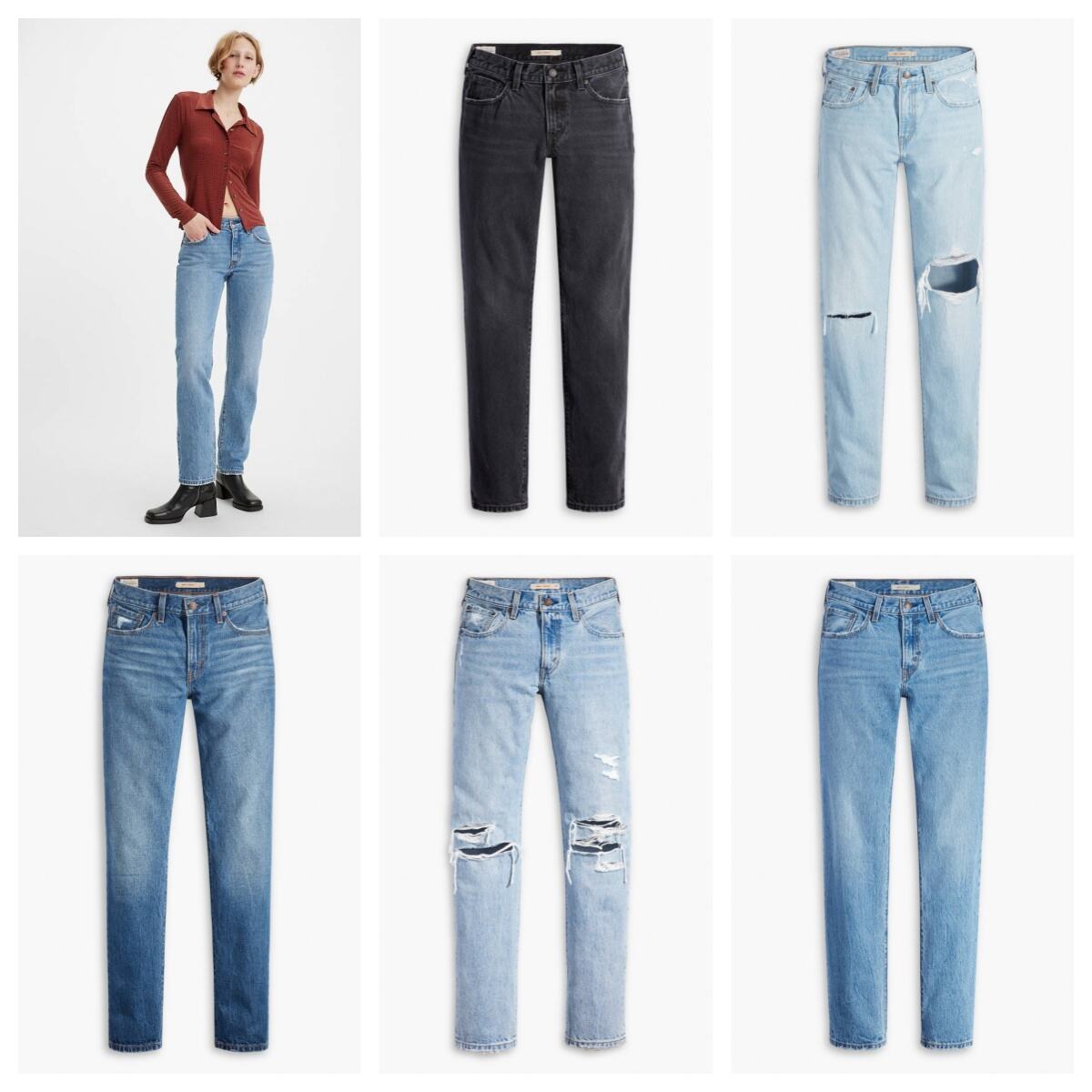 Women's Low Rise Jeans