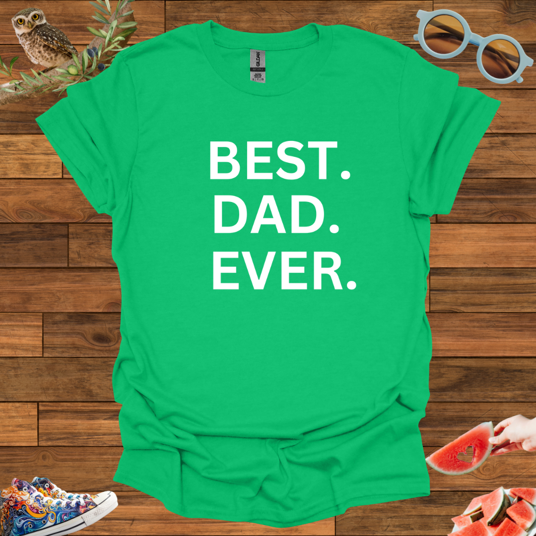 ZCKBDBEST DAD EVER T-Shirt