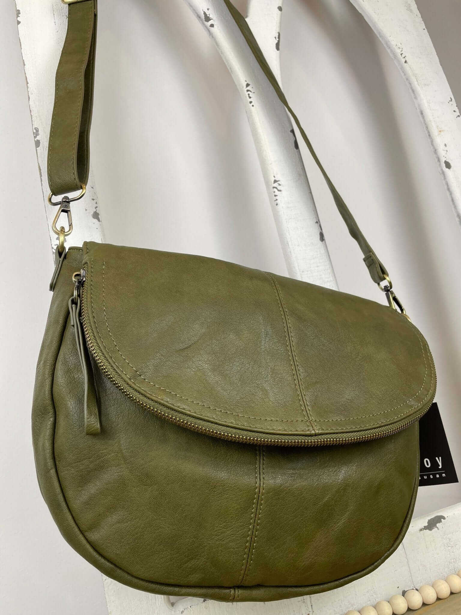 Selma Saddle Crossbody Bag