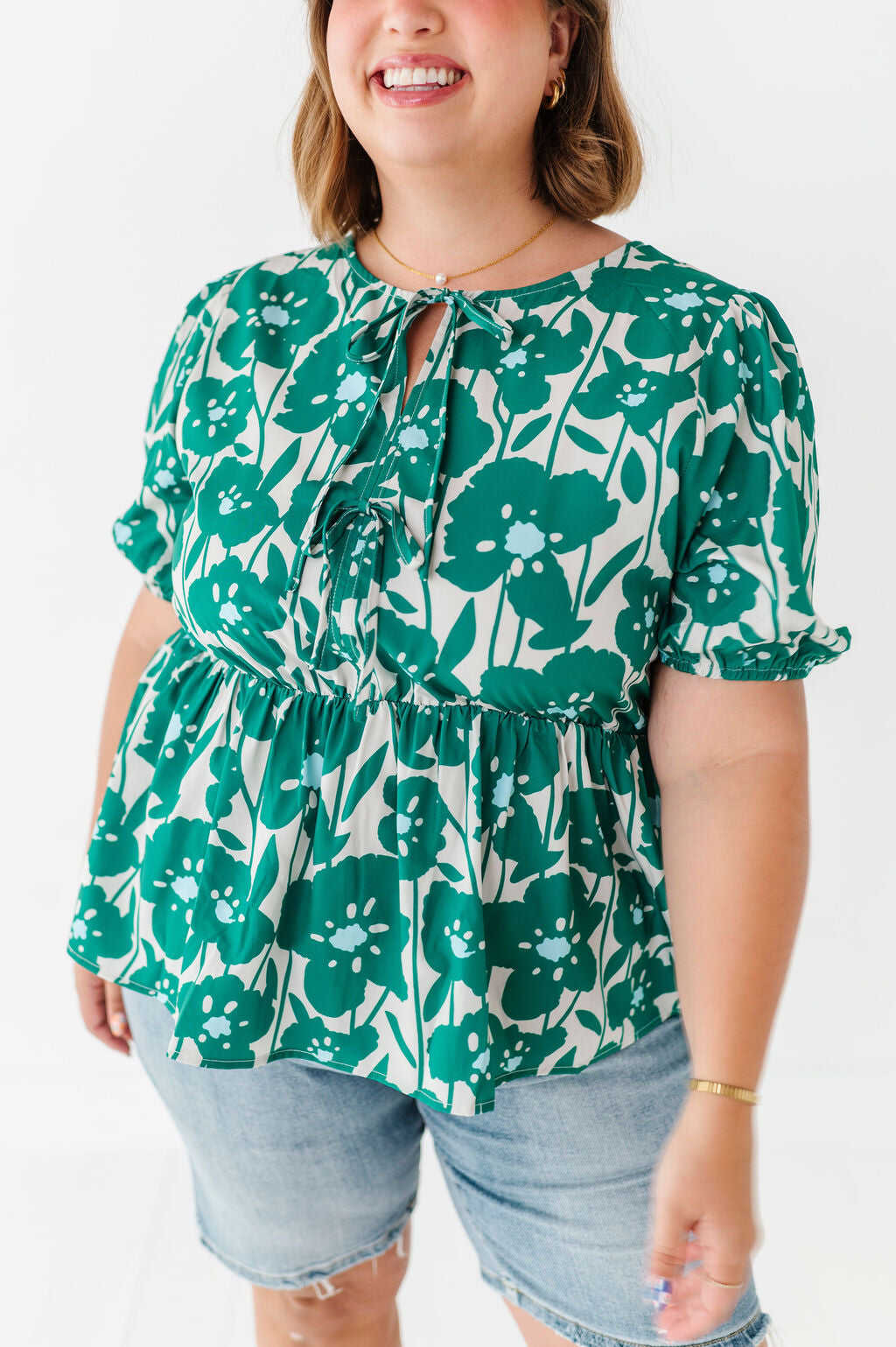 Evana Tie Blouse