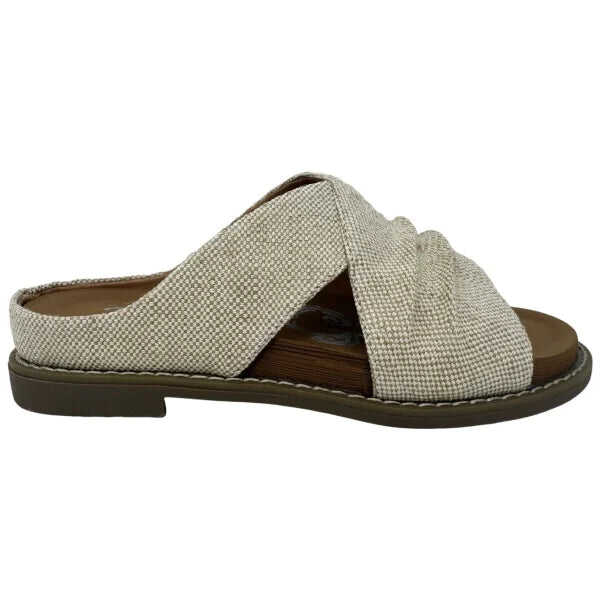 VeryG Kori Natural Linen Sandal *Final Sale*