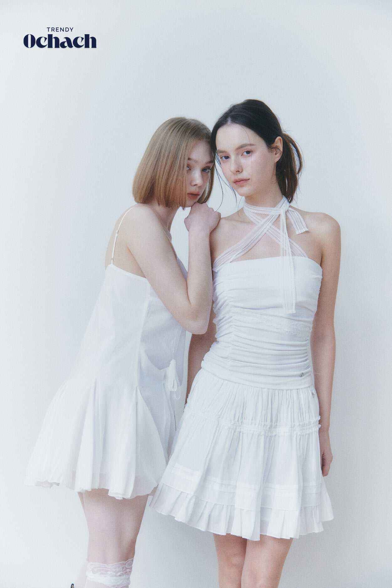 PAIN OR PLEASURE ARIEL LACE DRESS WHITE