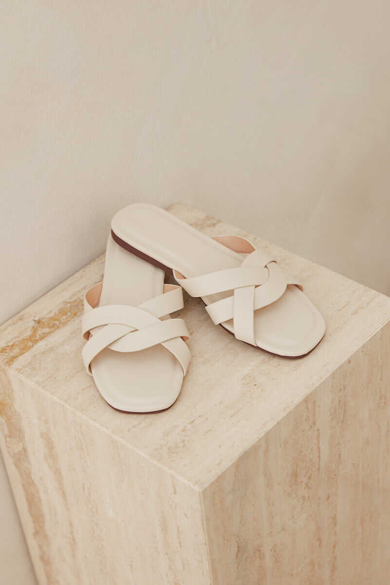 Warm Cream Slippers