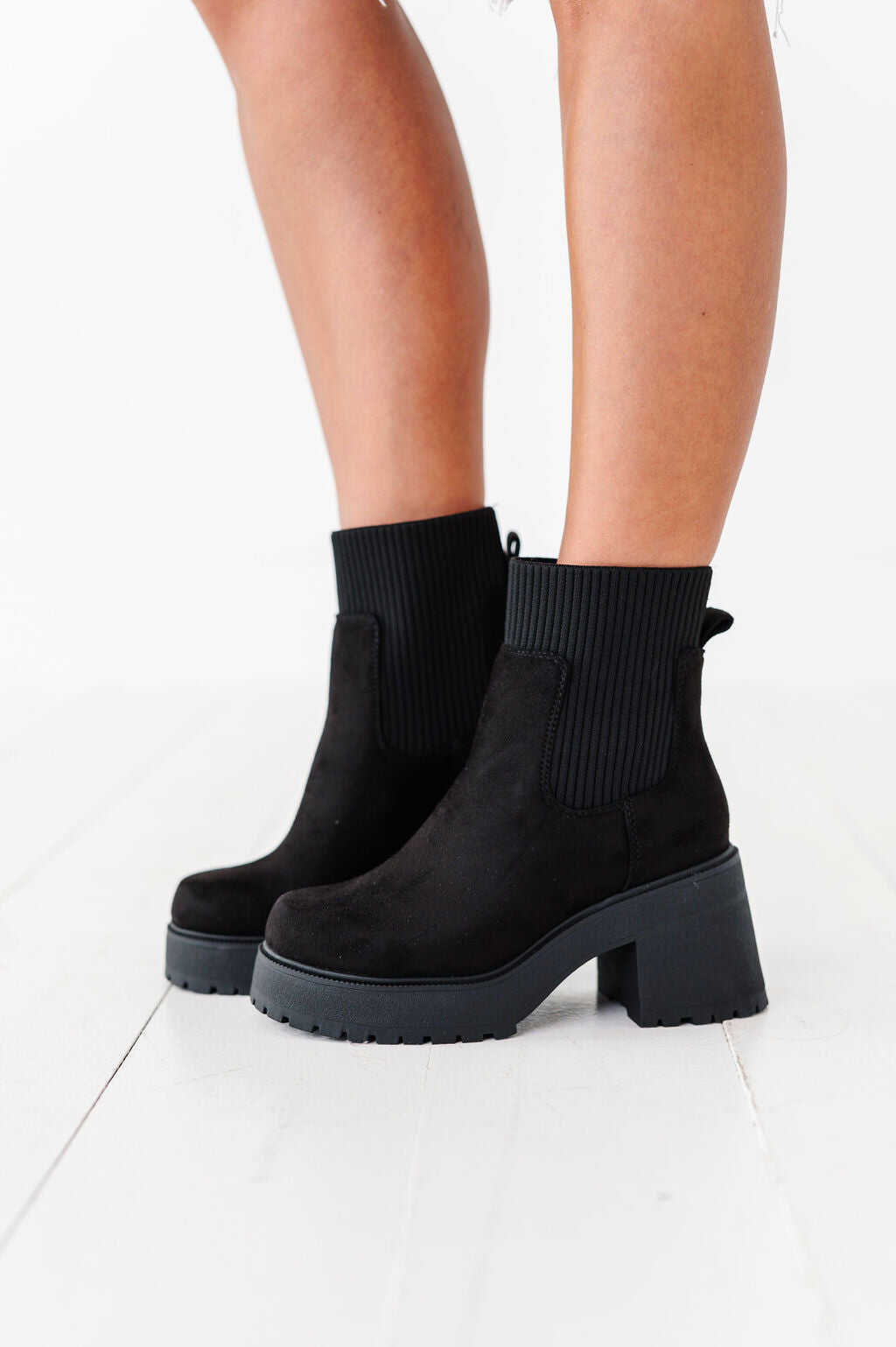 Super Black Boots