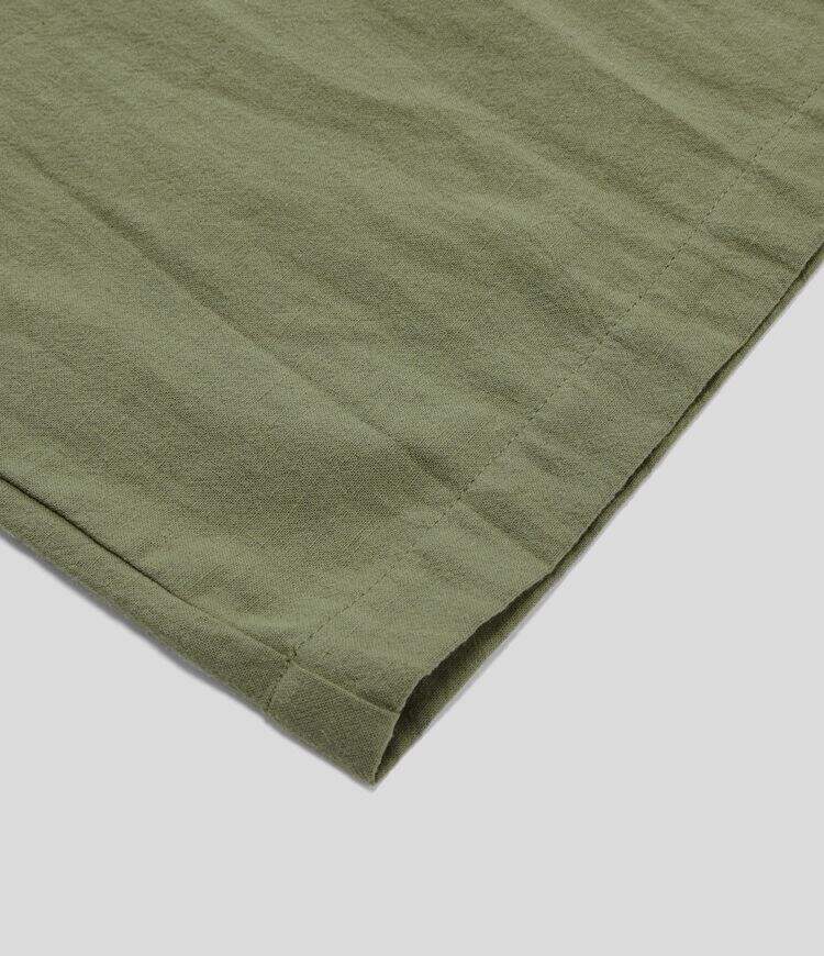 High Waisted Plicated Side Pocket Wide Leg Flowy Solid Palazzo Casual Linen-Feel Pants