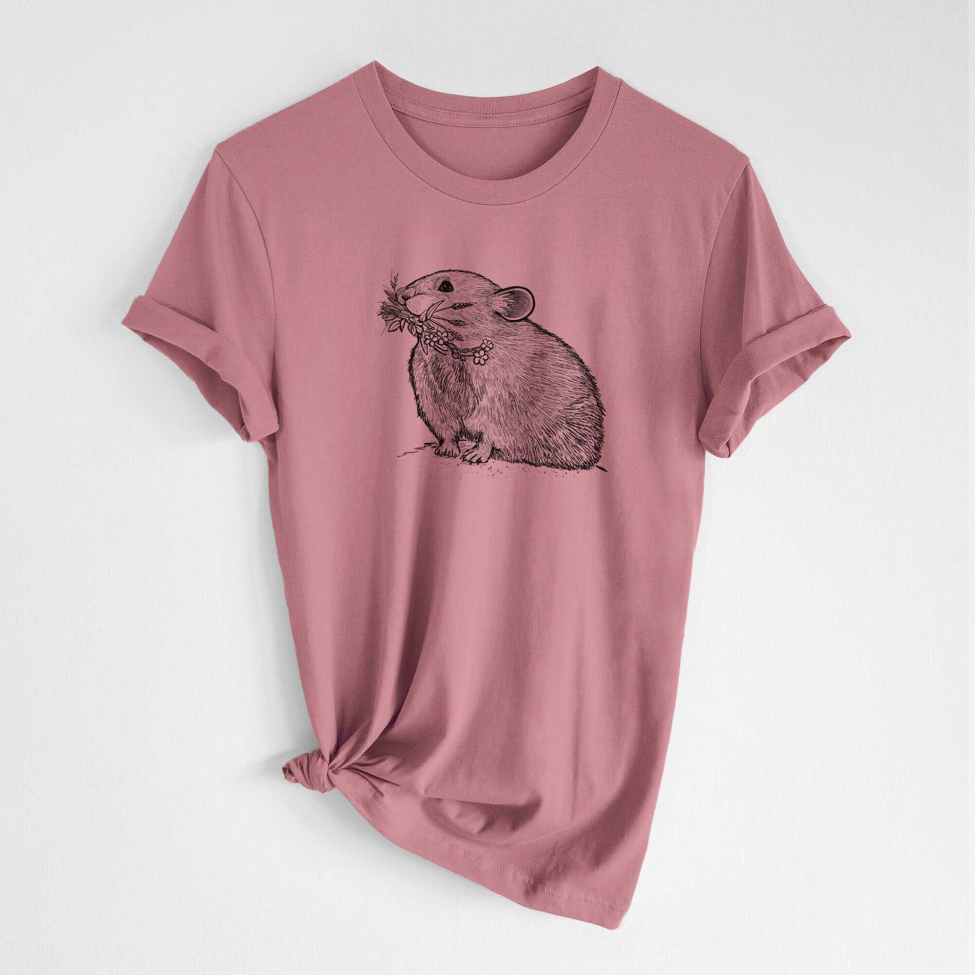Ochotona princeps - American Pika - Lightweight 100% Cotton Unisex Crewneck