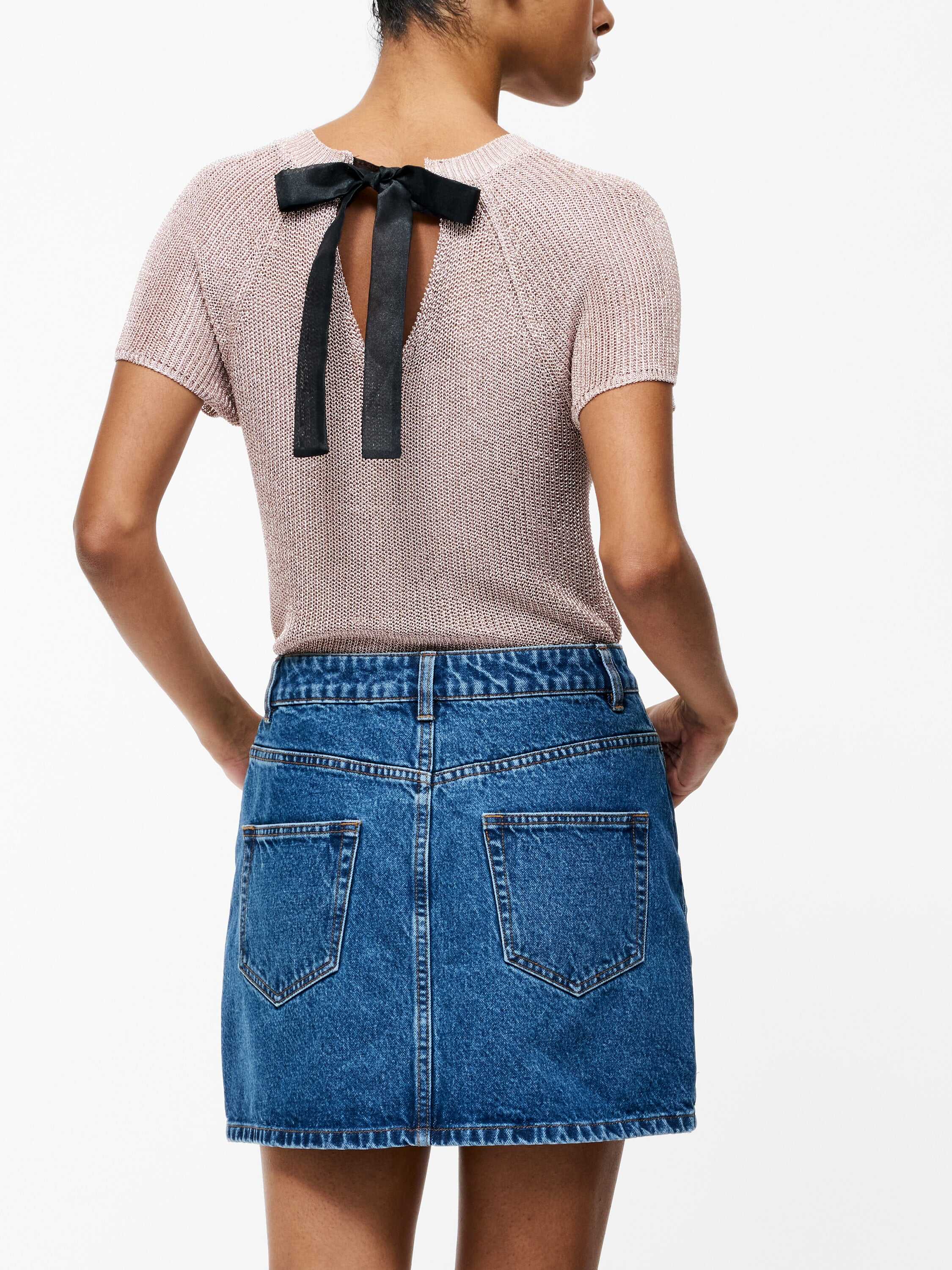 Dallas Denim Mini Skirt