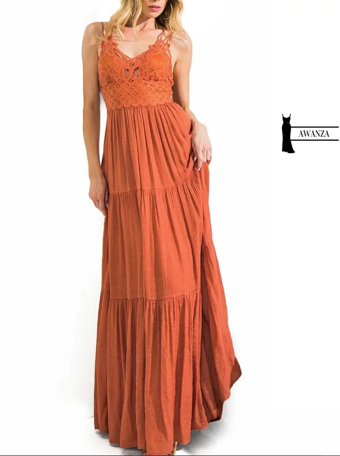 Dahlia Lace Maxi Dress