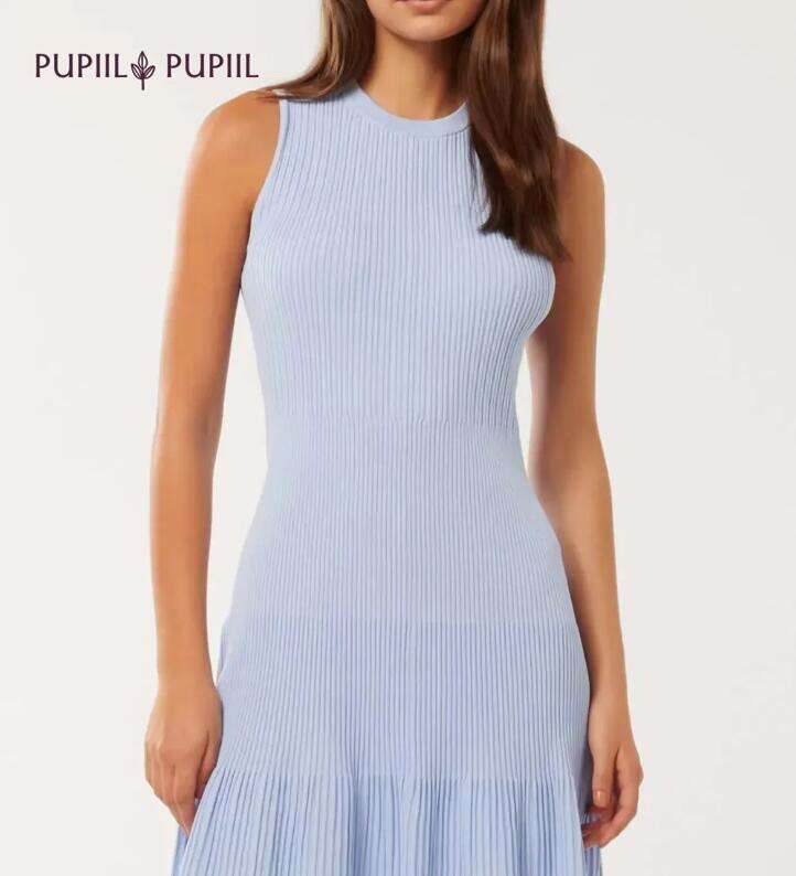 Sleeveless Knit Mini Dress